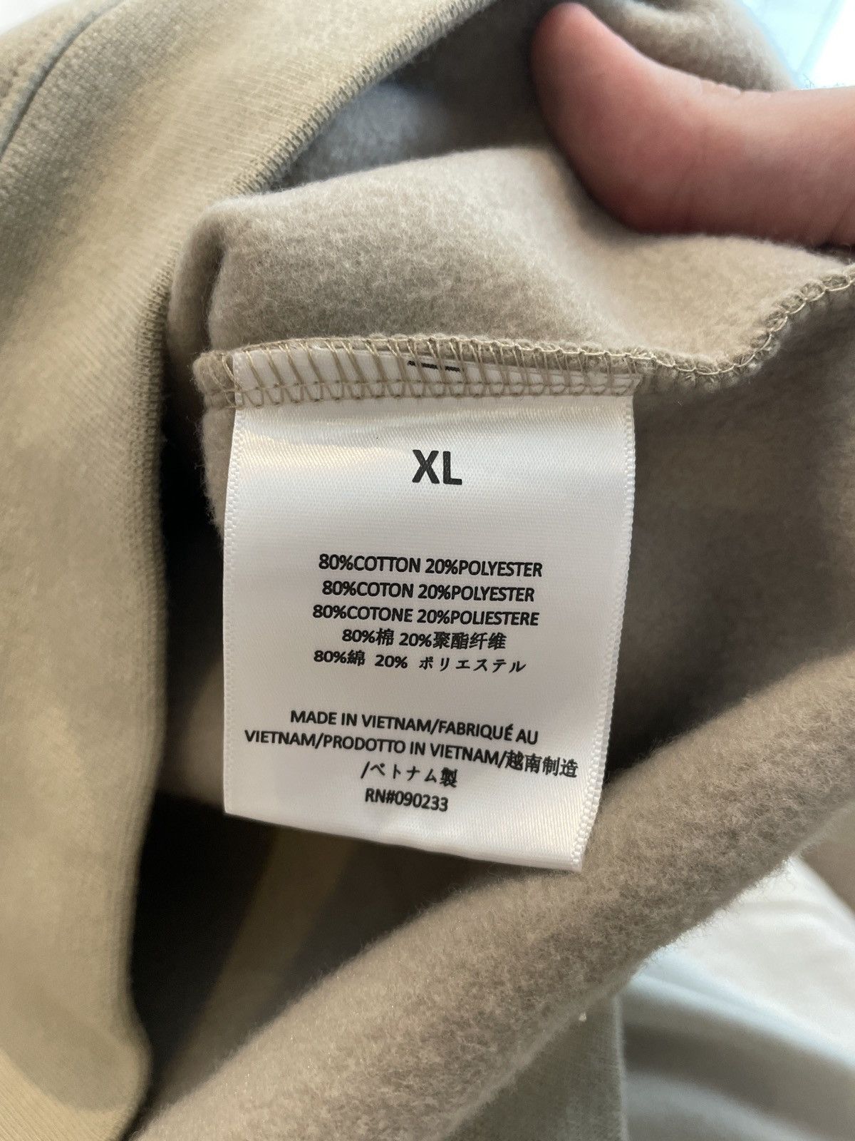 Essentials × Fear of God Fear of God Essentials Smoke Hoodie XL Size US XL / EU 56 / 4 - 5 Thumbnail