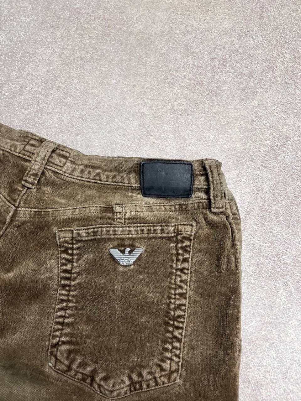 Armani VINTAGE ARMANI JEANS CORDUROY FLARED BAGGY JEANS 32 Size US 32 / EU 48 - 5 Thumbnail