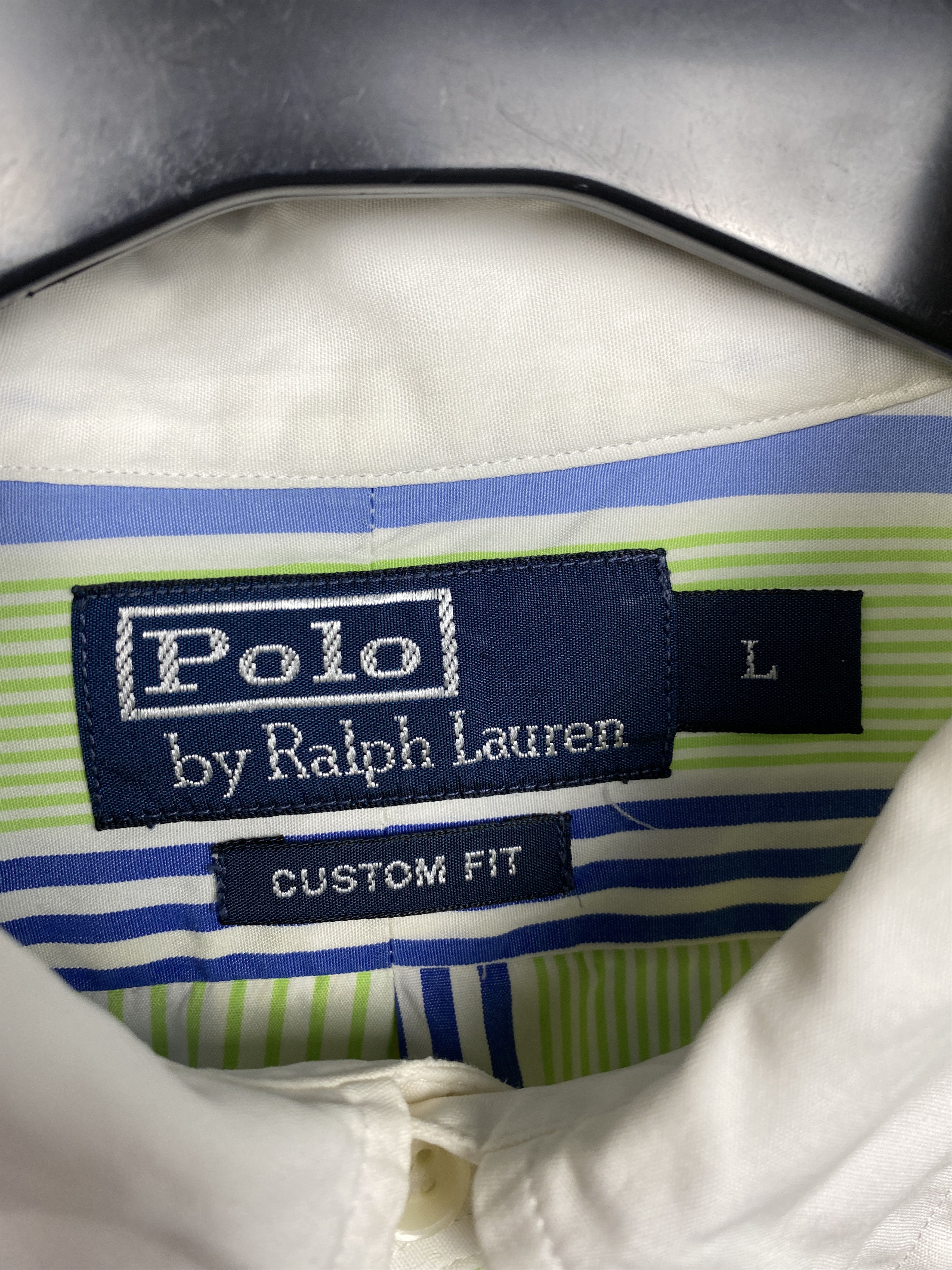 Polo Ralph Lauren Polo Ralph Lauren Vintage Mens Long Sleeve Shirt Size US L / EU 52-54 / 3 - 3 Thumbnail