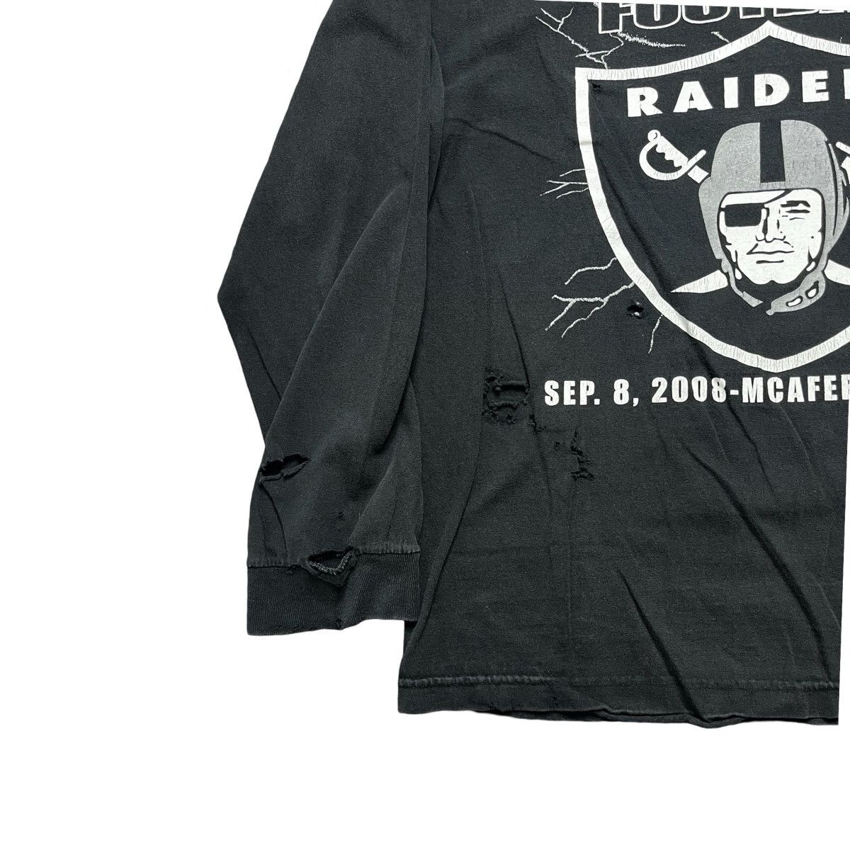 Vintage early 2000s raiders espn football nfl tshirt Size US XL / EU 56 / 4 - 6 Thumbnail