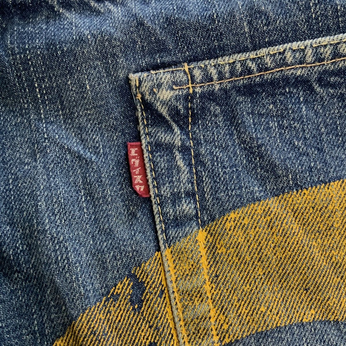 Evisu VINTAGE EVISU PARIS DAICOCK MADE BY WAREHOUSE Size US 37 - 9 Thumbnail