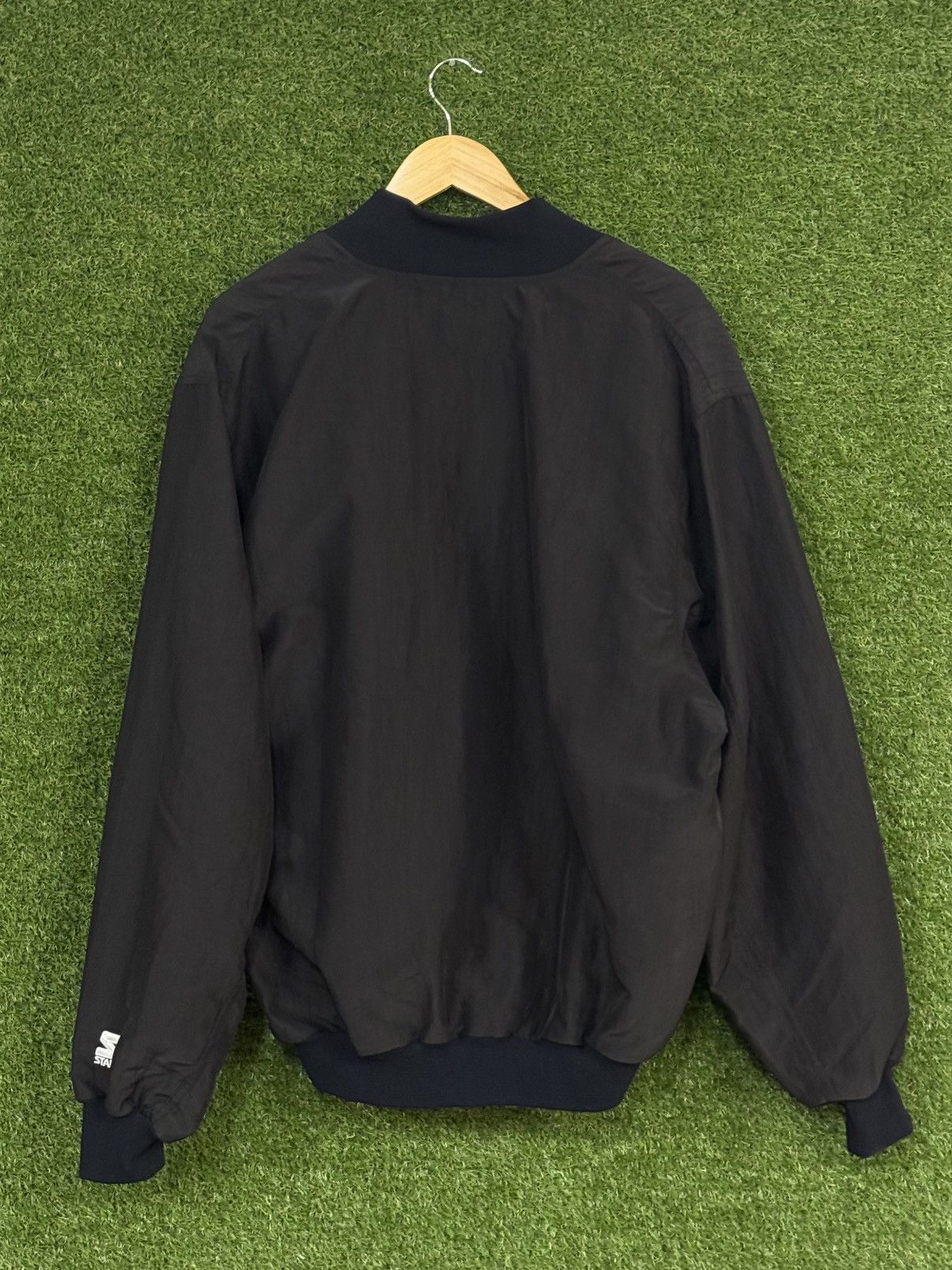 Starter RARE Vintage Houston Rockets NBA 1995 Champion Bomber Black Size US L / EU 52-54 / 3 - 7 Thumbnail