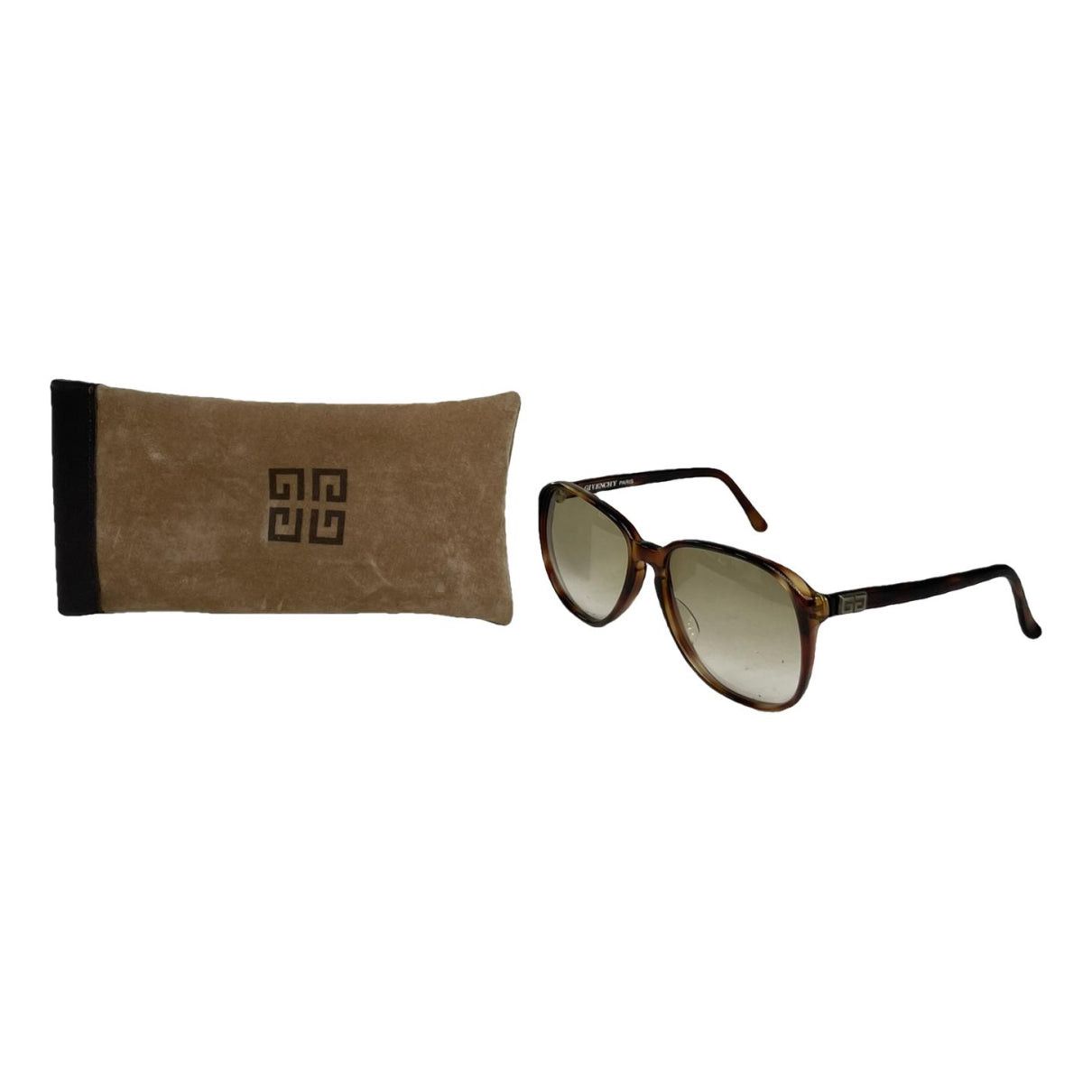 Brown Plastic Sunglasses