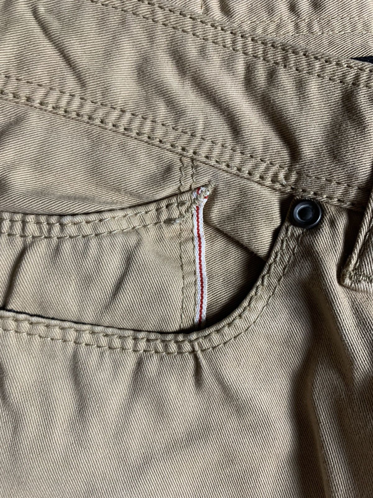 GOSTAR DE FUGA × If Six Was Nine × Le Grande Bleu (L.G.B.) 2000s Gostar De Fuga Selvedge Pants Size US 30 / EU 46 - 7 Thumbnail