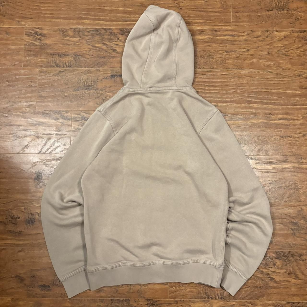 Nike Crazy Vintage Y2K/2000s Nike Beige Streetwear Style Essential Hoodie! Size US S / EU 44-46 / 1 - 3 Thumbnail