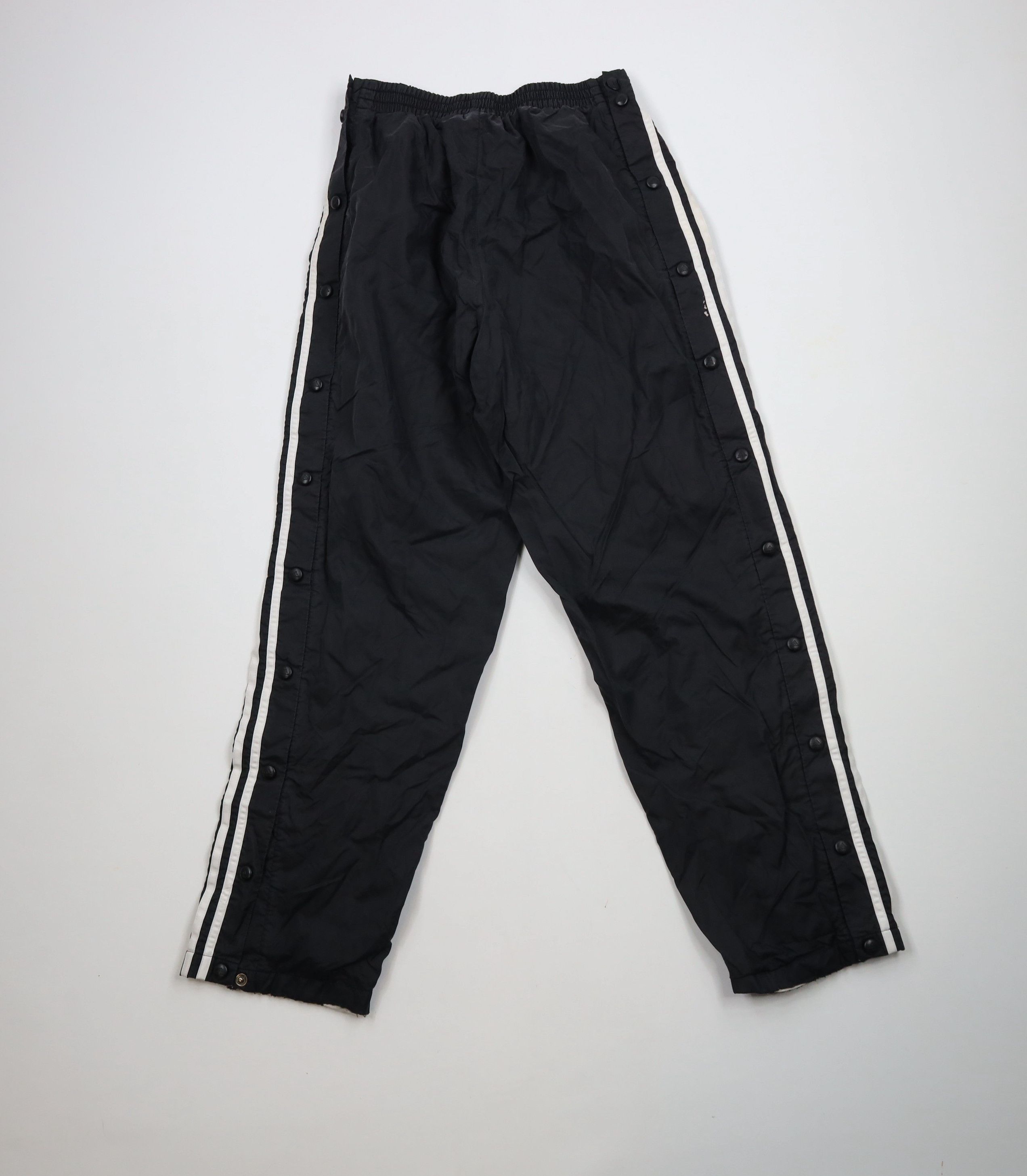 Adidas × Vintage Vintage Y2K 2001 Adidas Lined Tearaway Windbreaker Pants Size US 34 / EU 50 - 12 Thumbnail