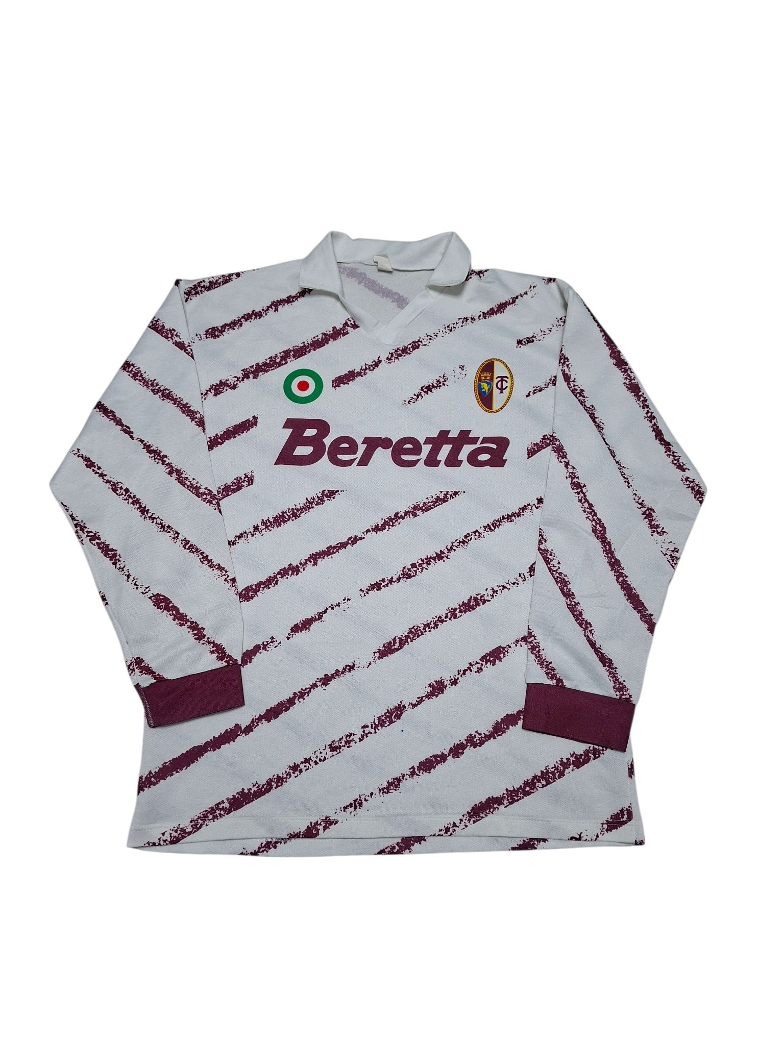 Other TORINO VINTAGE 1993/1994 STYLE LONG SLEEVE SOCCER JERSEY Size US L / EU 52-54 / 3 - 1 Thumbnail