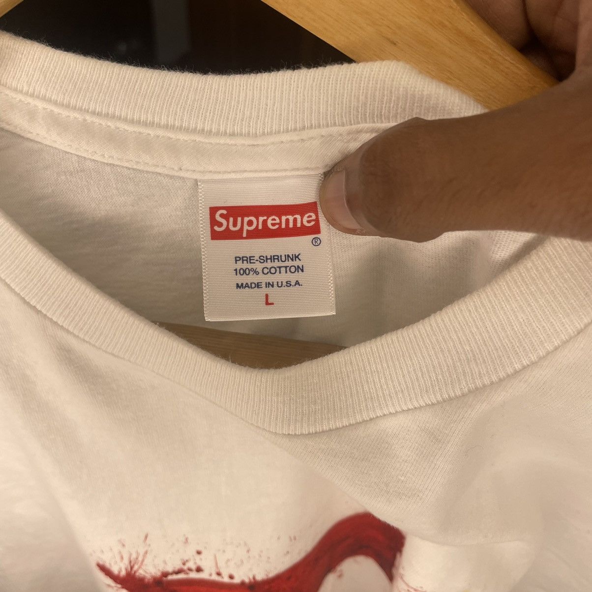 Supreme Supreme Ralph Steadman Box Logo tee Size US L / EU 52-54 / 3 - 3 Thumbnail