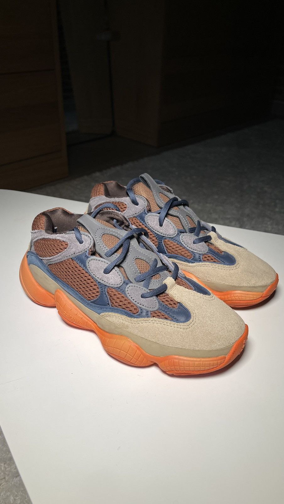 Adidas Adidas Yeezy 500 Enflame Size 39 Size US 6.5 / IT 36.5 - 3 Thumbnail