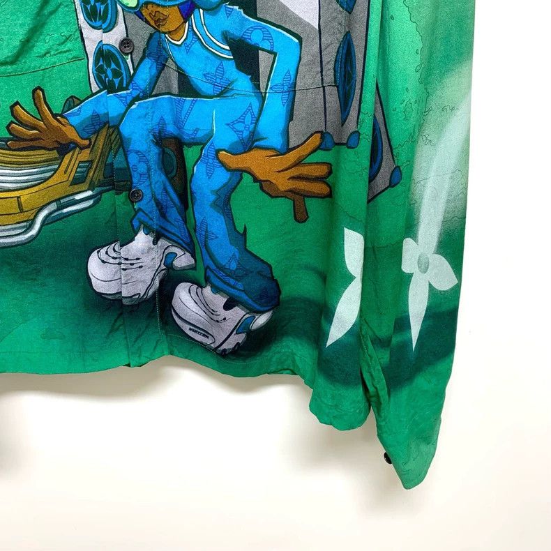 Louis Vuitton Louis Vuitton Alien Stereo Print Shirt Size US XL / EU 56 / 4 - 6 Thumbnail
