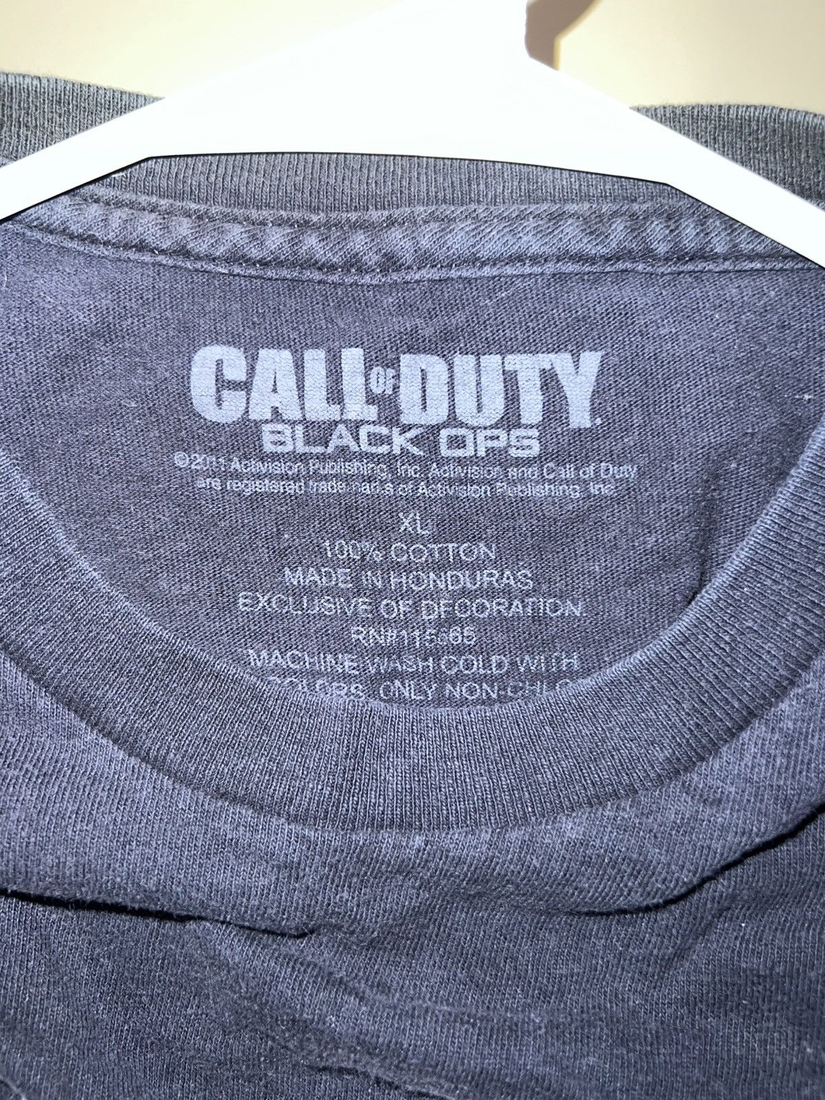 Vintage 2011 CALL OF DUTY MW3 PROMOTIONAL Shirt Size US XL / EU 56 / 4 - 2 Thumbnail