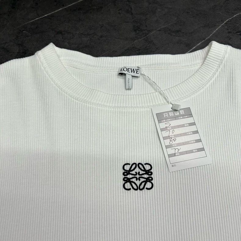 Loewe Loewe Small LOGO stripes on the long sleeves of the chest Size S / US 4 / IT 40 - 3 Thumbnail