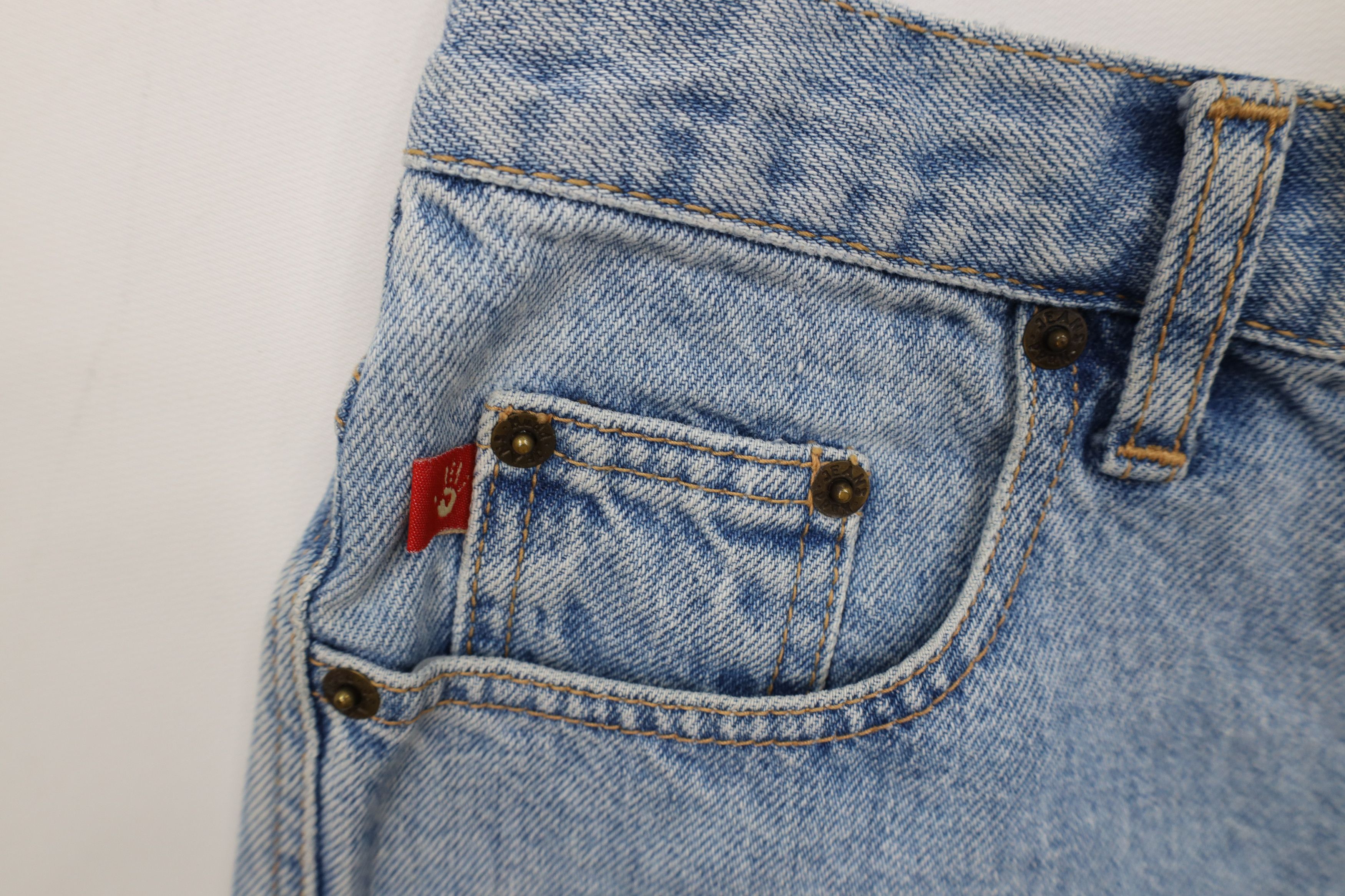 Vintage Vintage 90s Y2K MUDD Cut Off Denim Jean Shorts Jorts Size 28" / US 6 / IT 42 - 7 Thumbnail
