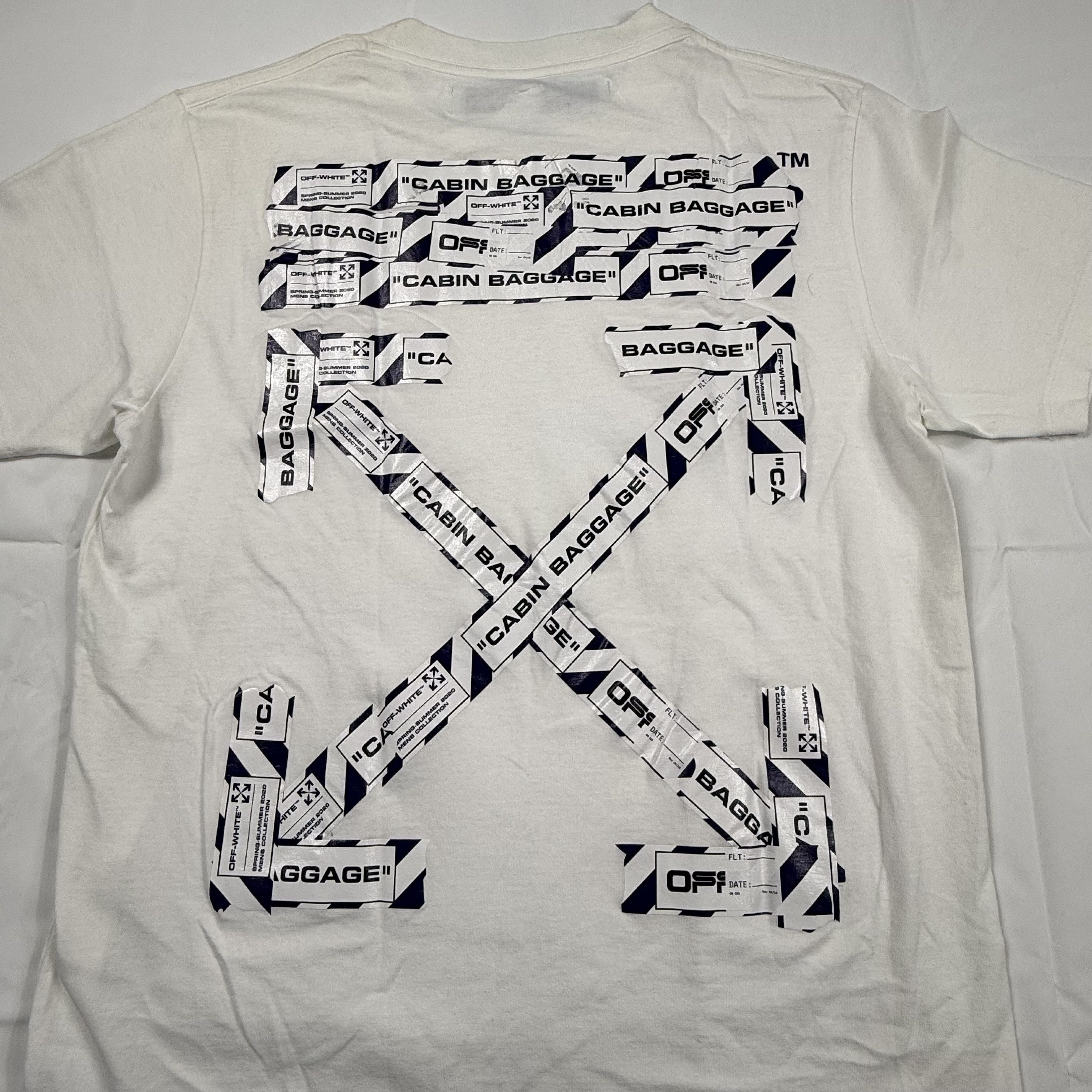Off-White Off-White Virgil Abloh OFF Logo White Cotton T-Shirt Size US M / EU 48-50 / 2 - 12 Thumbnail