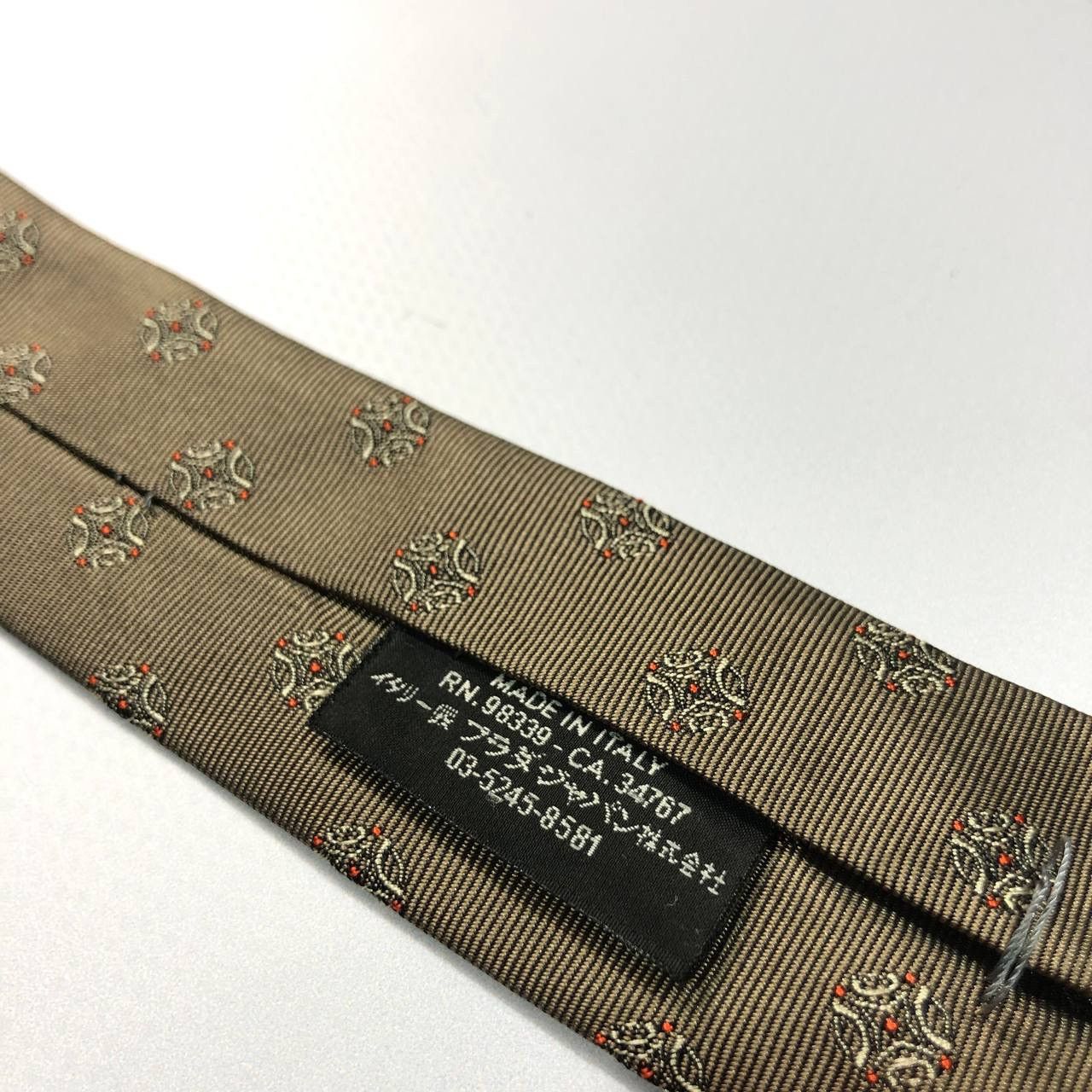Prada Prada tie brown Size ONE SIZE - 8 Thumbnail