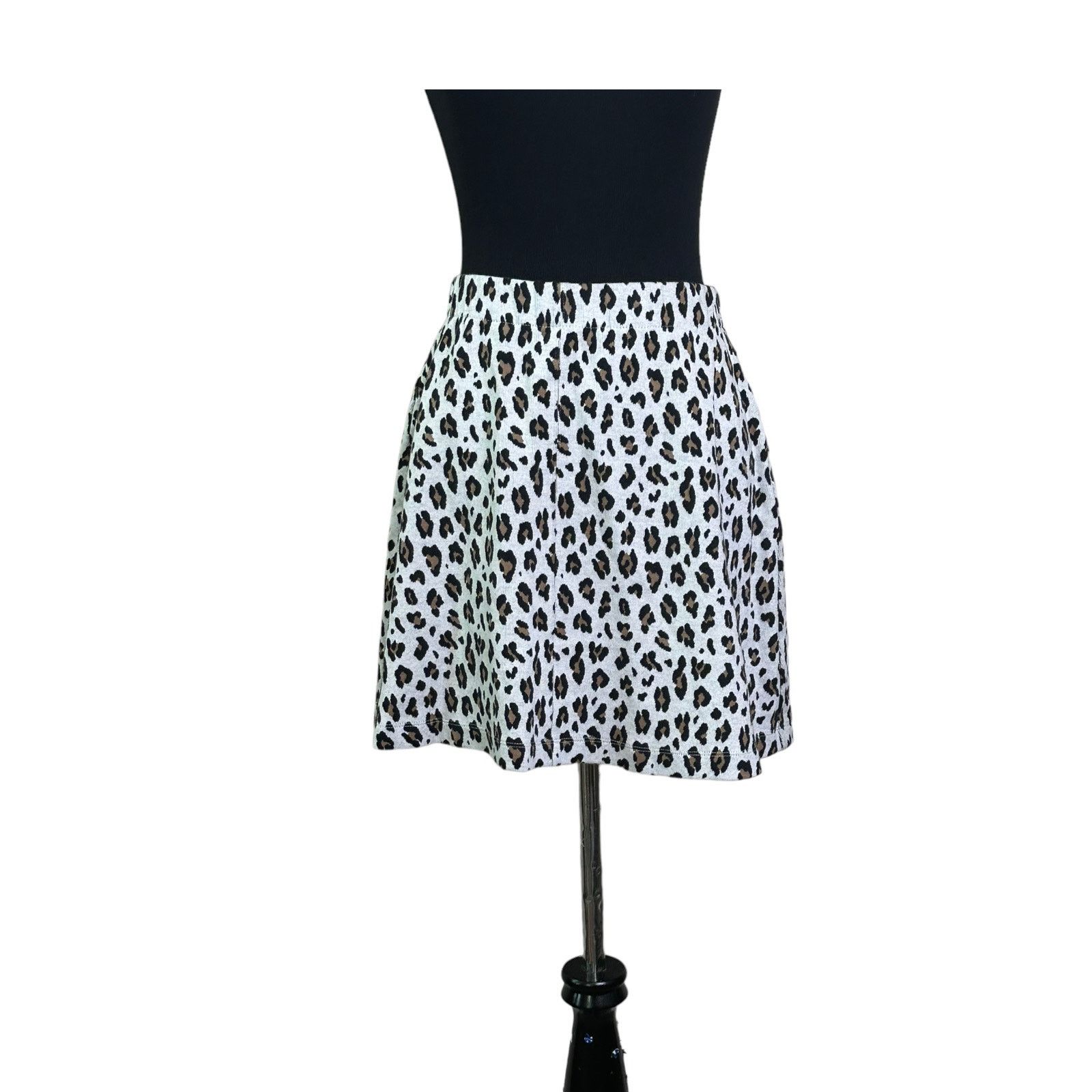 Loft Loft animal print pull on mini skirt size SP Size 28" / US 6 / IT 42 - 11 Thumbnail
