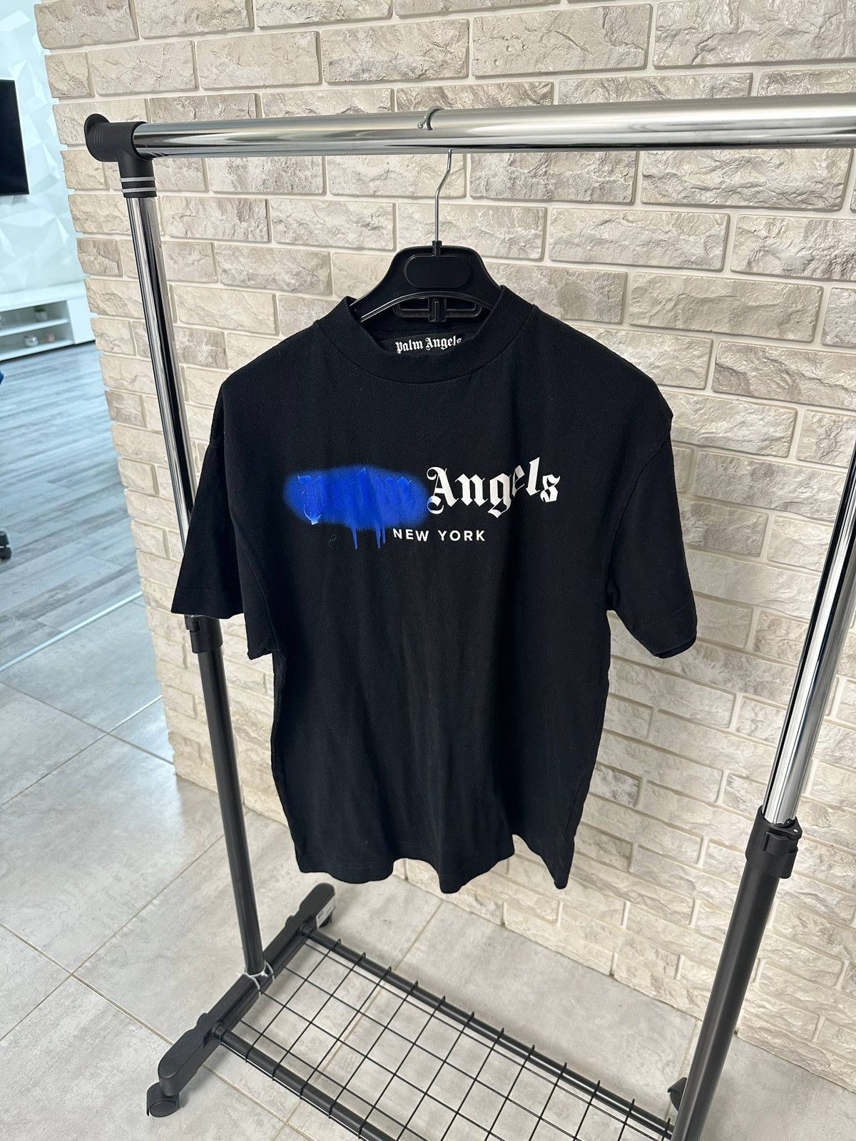 Palm Angels Palm Angels Sprayed T-shirt Size US XS / EU 42 / 0 - 2 Thumbnail