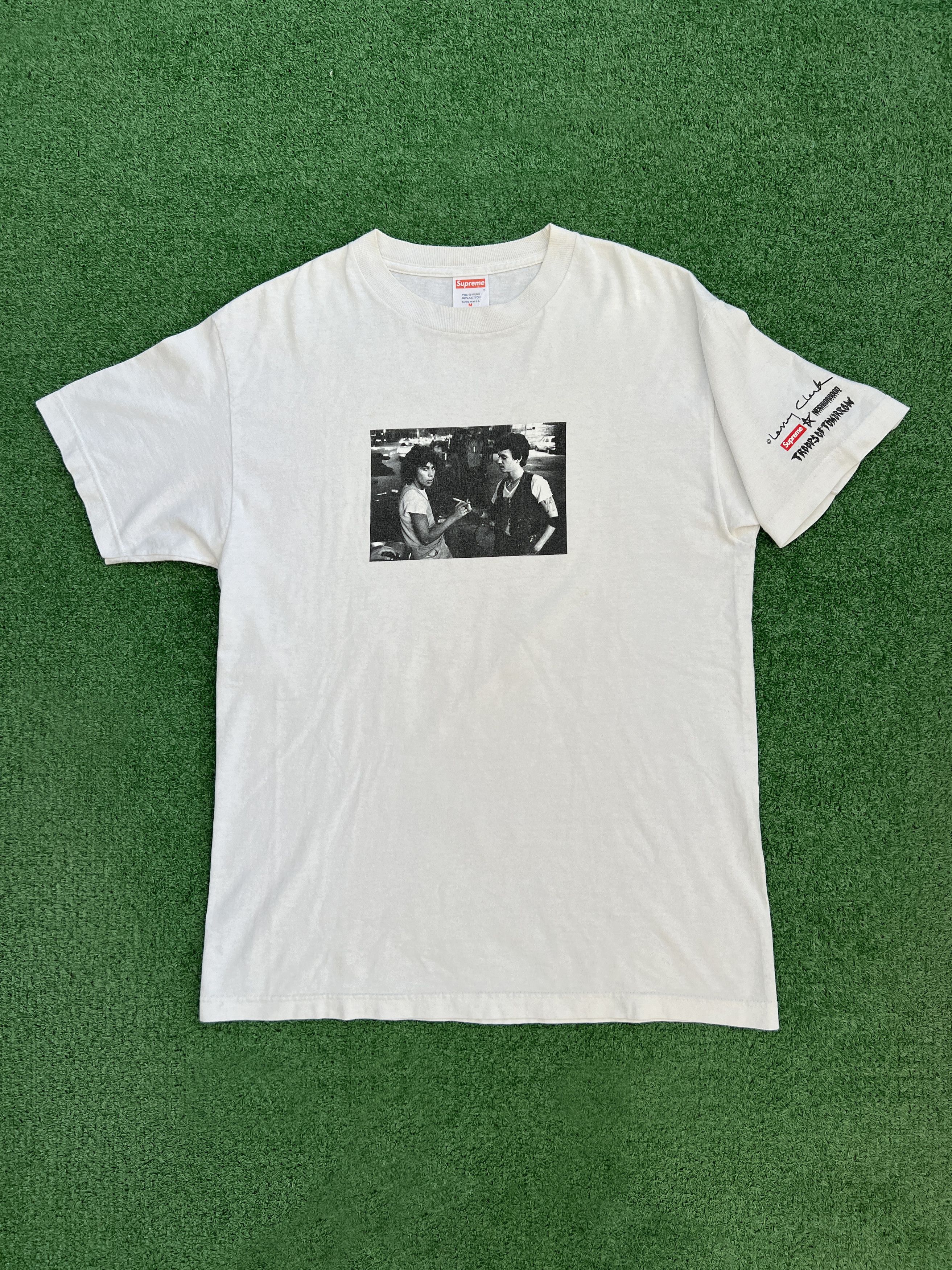 Supreme Supreme x Larry Clark Teenage Lust 1968 white t-shirt