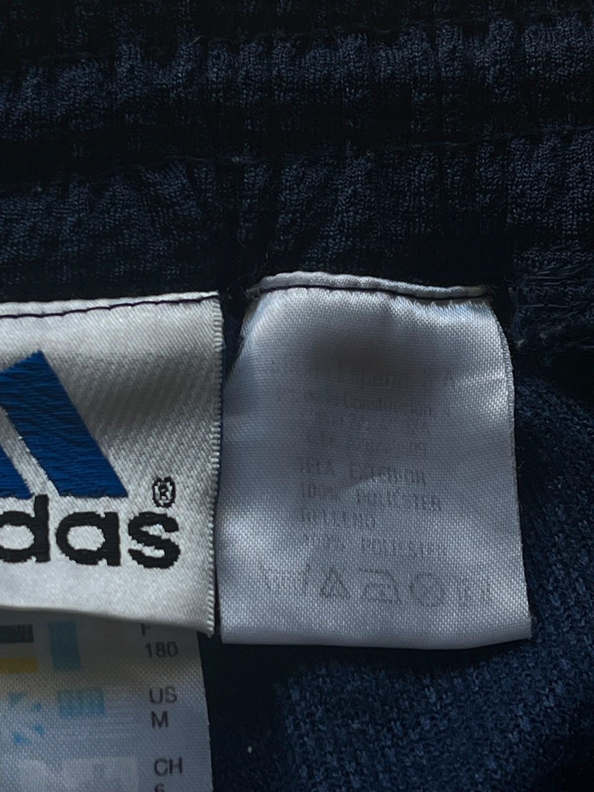 Adidas Adidas Double Knee Sz M Vintage Three Stripes 1990s Size US 33 - 16 Thumbnail