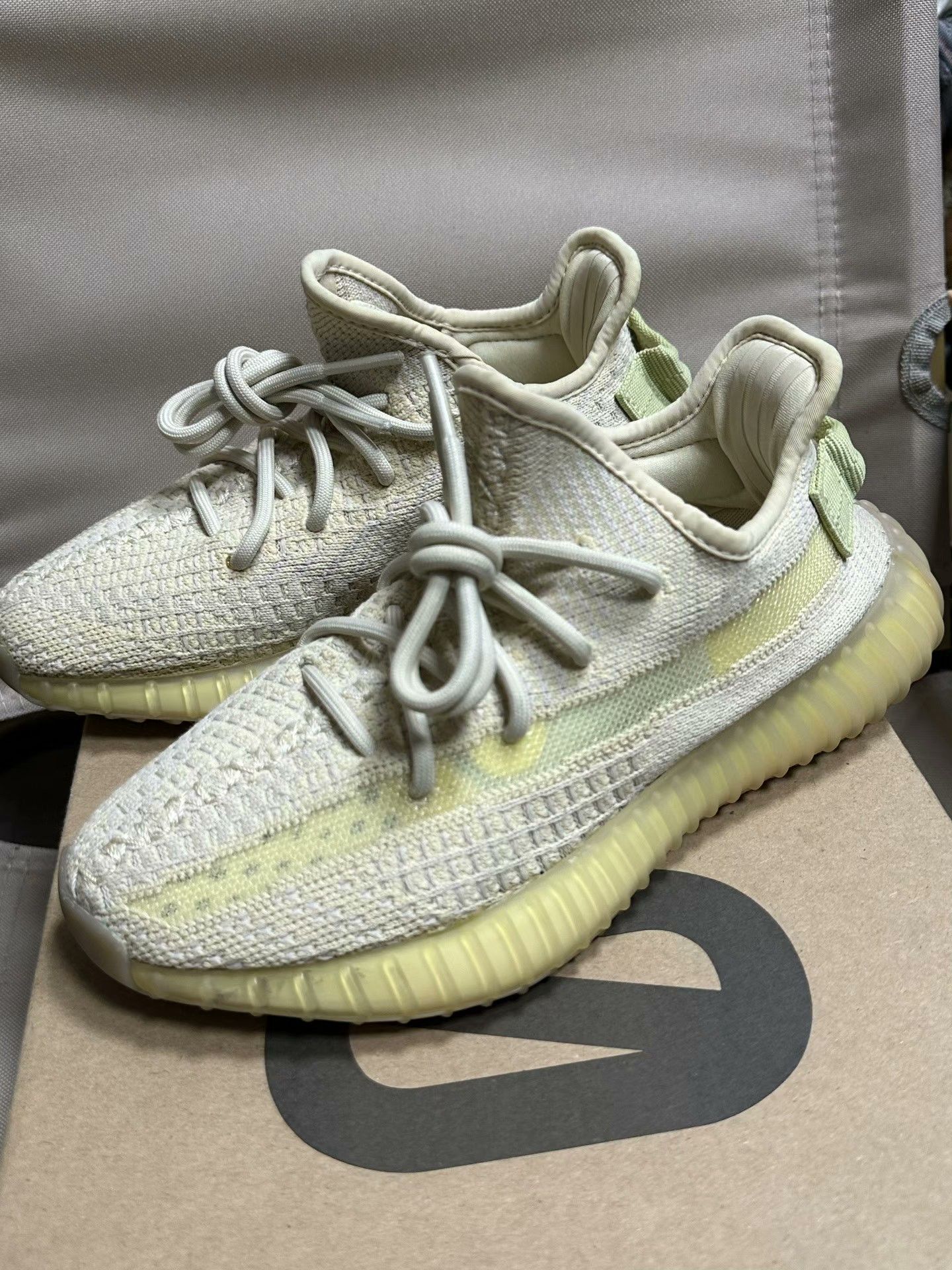 Adidas Adidas YEEZY350 Limited Yellow Lowtop Sneakers 36 Men Size US 5 / EU 37 - 1 Thumbnail