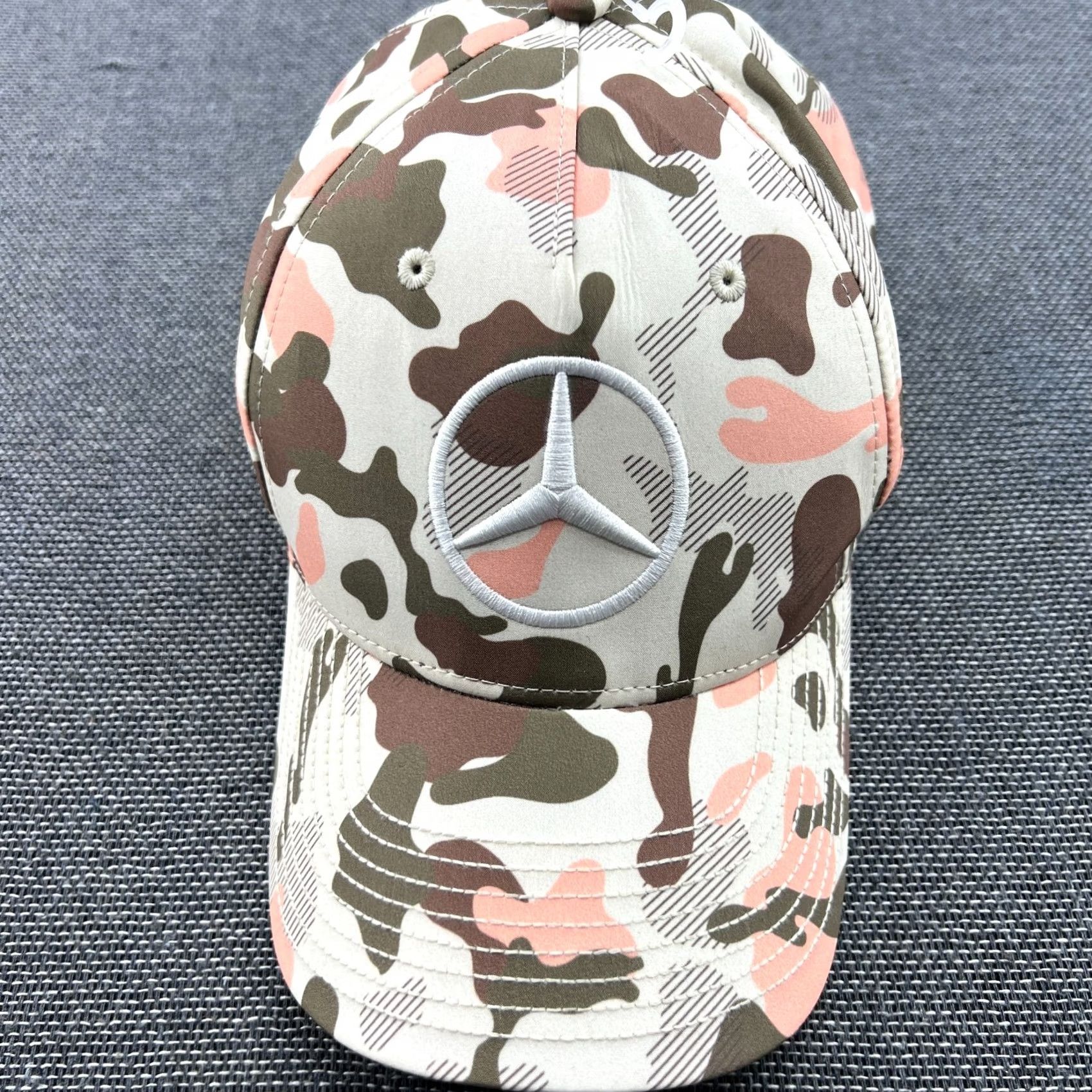Hamilton Stichd Lewis Hamilton 2021 Abu Dhabi Cap Camouflage Baseball Cap Men One Size Multicolor Pattern Camouflage Size ONE SIZE - 2 Thumbnail