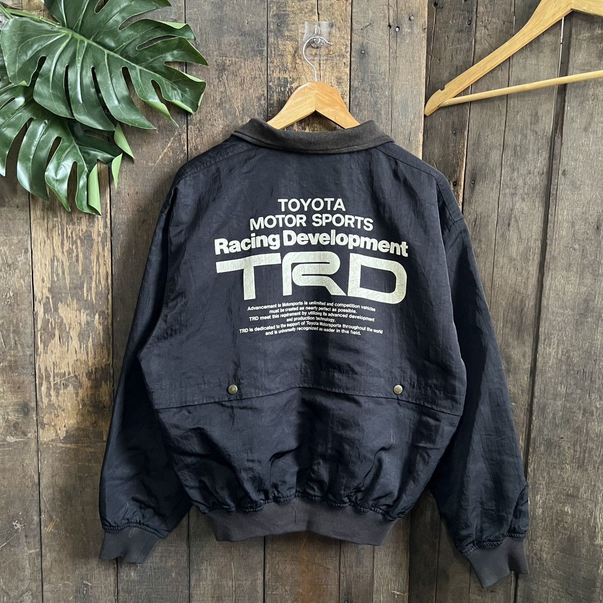 Vintage Vintage Toyota TRD Motorsports Racing Bomber Jacket Size US L / EU 52-54 / 3 - 2 Thumbnail