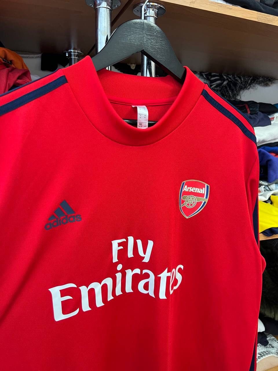 Other 😍 Arsenal x Adidas Long Sleeve Jersey 2019 ⚽️ Size US XL / EU 56 / 4 - 6 Thumbnail