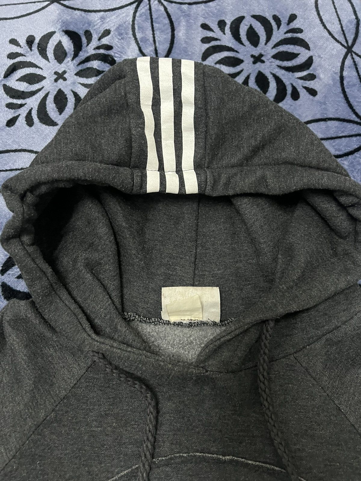 Adidas × Vintage Adidas Hoodie - 80’s CRAZY vintage streetwear vintage hoodie Size L / US 10 / IT 46 - 5 Thumbnail