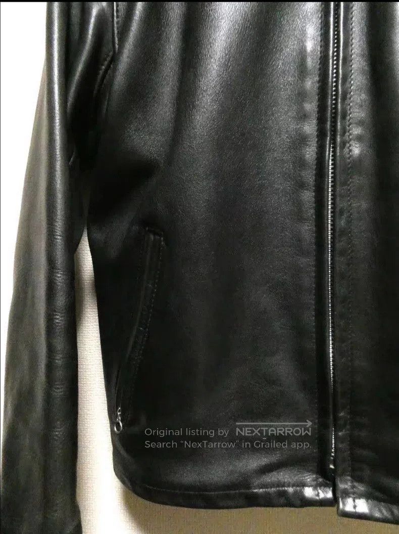Other Straight stand-up collar leather jacket, thick cowhide Size US XS / EU 42 / 0 - 3 Thumbnail