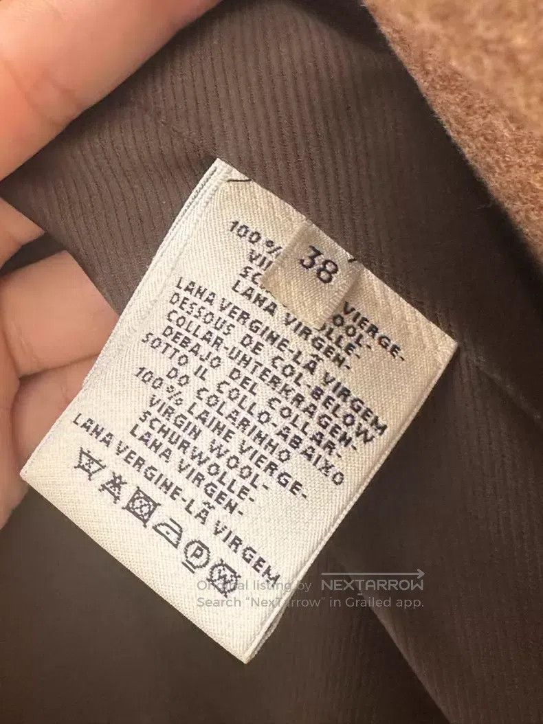 Hermes Hermes Camel Wool Coat Jacket with Classic Notched Lapel a Size XS / US 0-2 / IT 36-38 - 6 Thumbnail