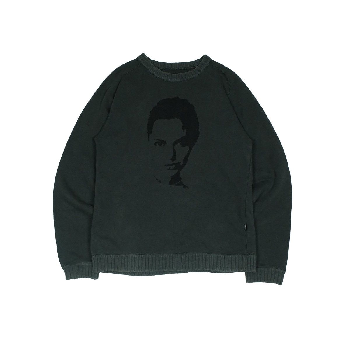 image of Beauty Beast x Le Grande Bleu L G B Nexus Vii Angelina Jolie Potrait Sweatshirt, Men's (Size Medium