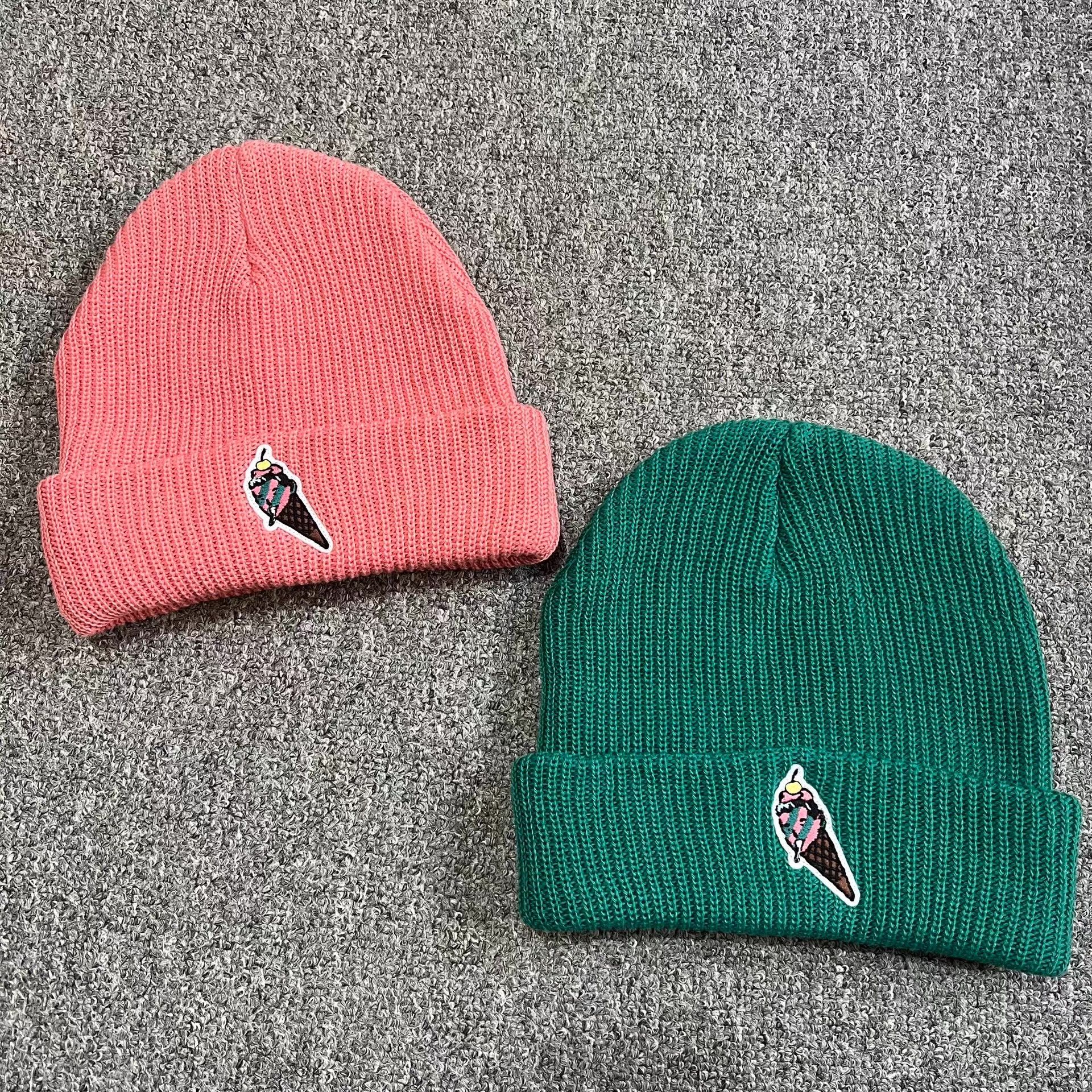 Billionaire Boys Club BBC ICECREAM Face Ice Cream Knitted Beanie Q7 Size ONE SIZE - 1 Thumbnail