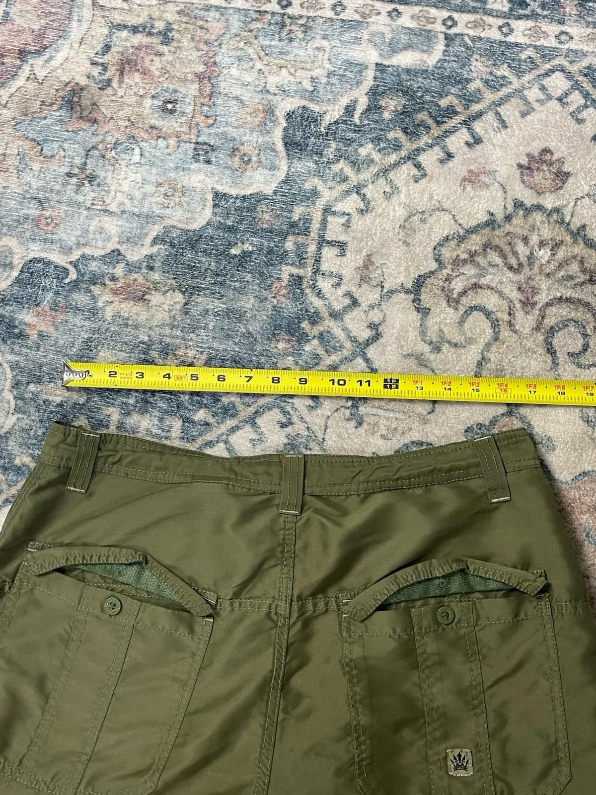 JNCO Vintage PACO Jean Shorts Sz38 Embroidered Skull Y2K Grunge Size US 38 / EU 54 - 7 Thumbnail