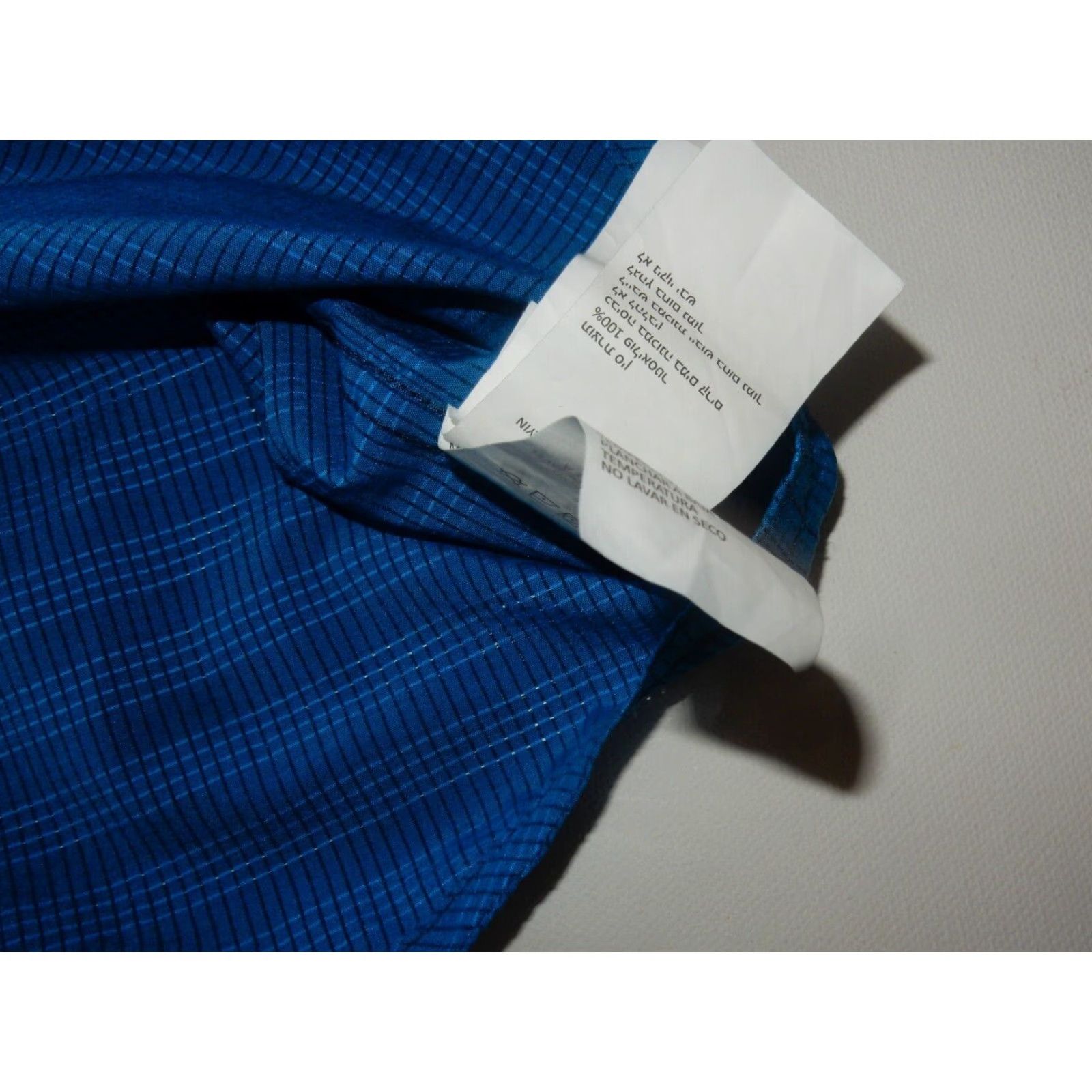 Prana Prana Men's Button-Front Shirt Size L Medium Sleeve Short Blue Polyester Button-Up Regular Men Size US M / EU 48-50 / 2 - 5 Thumbnail