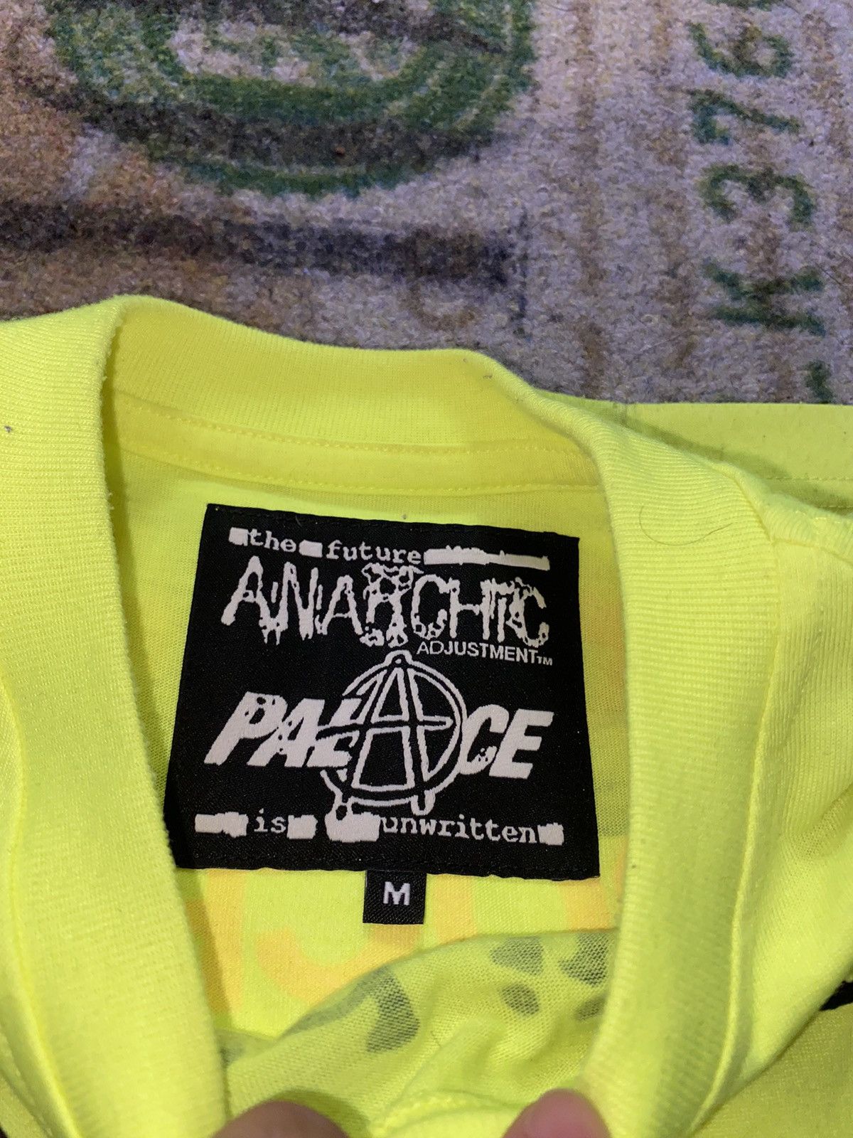 Palace Palace Hypocrisy Long-sleeve Shirt Fluro Yellow Size US M / EU 48-50 / 2 - 4 Thumbnail