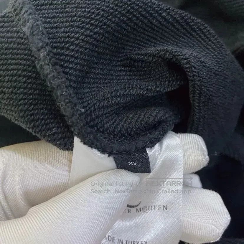 Alexander McQueen Alexander McQueen Black Crewneck Sweatshirt XS. Size US XS / EU 42 / 0 - 6 Thumbnail