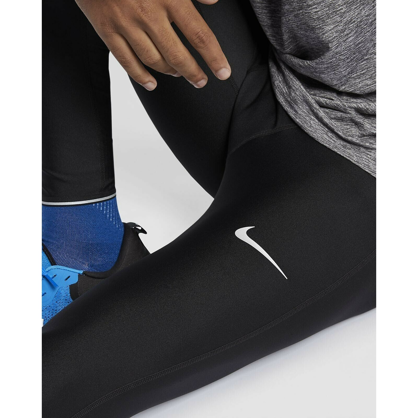 Nike Nike Mobility Running Dry Compression Tights Blk Mens Small Size US 28 / EU 44 - 4 Thumbnail