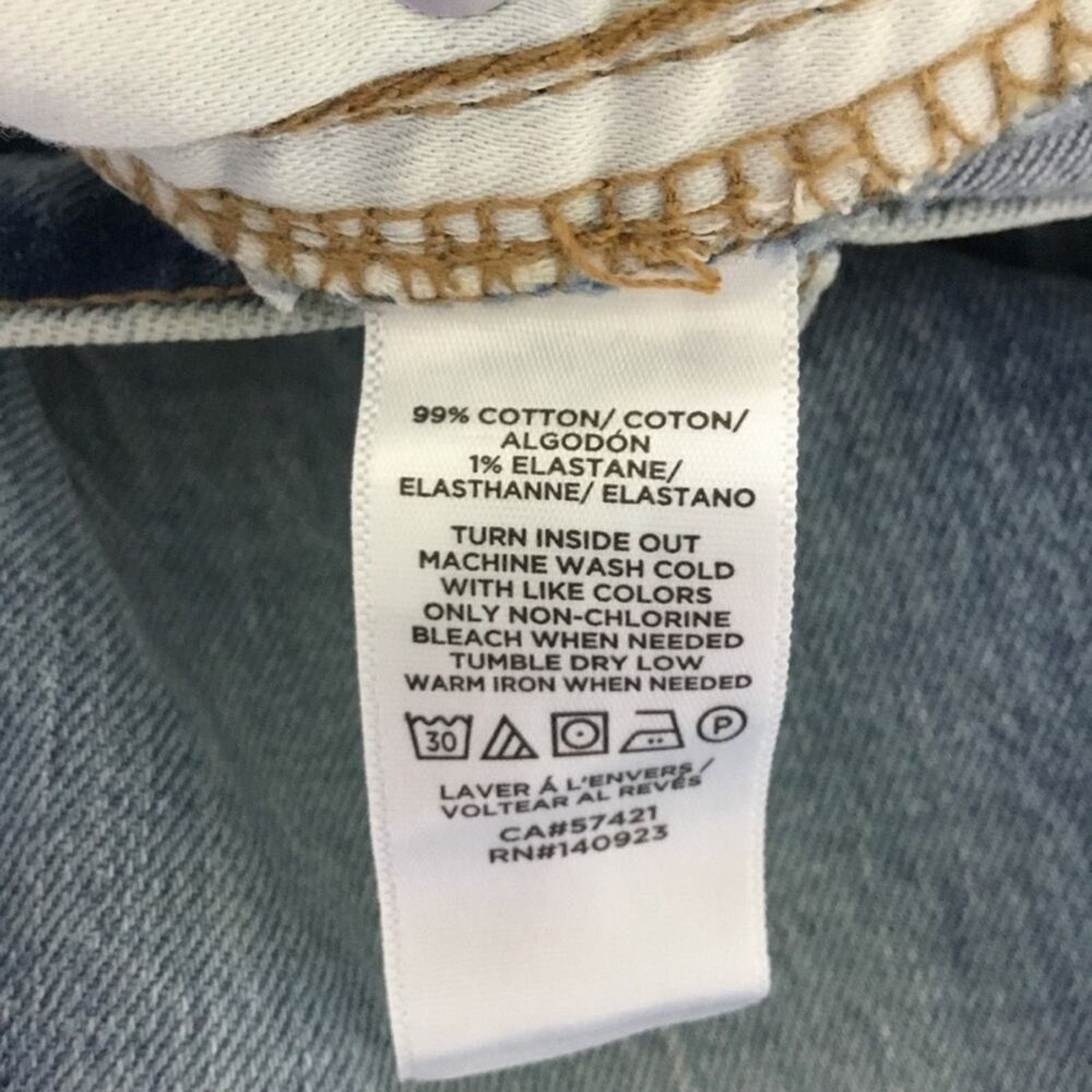 Loft Loft Blue High Waist Straight Crop Jeans Size 30" / US 8 / IT 44 - 13 Thumbnail