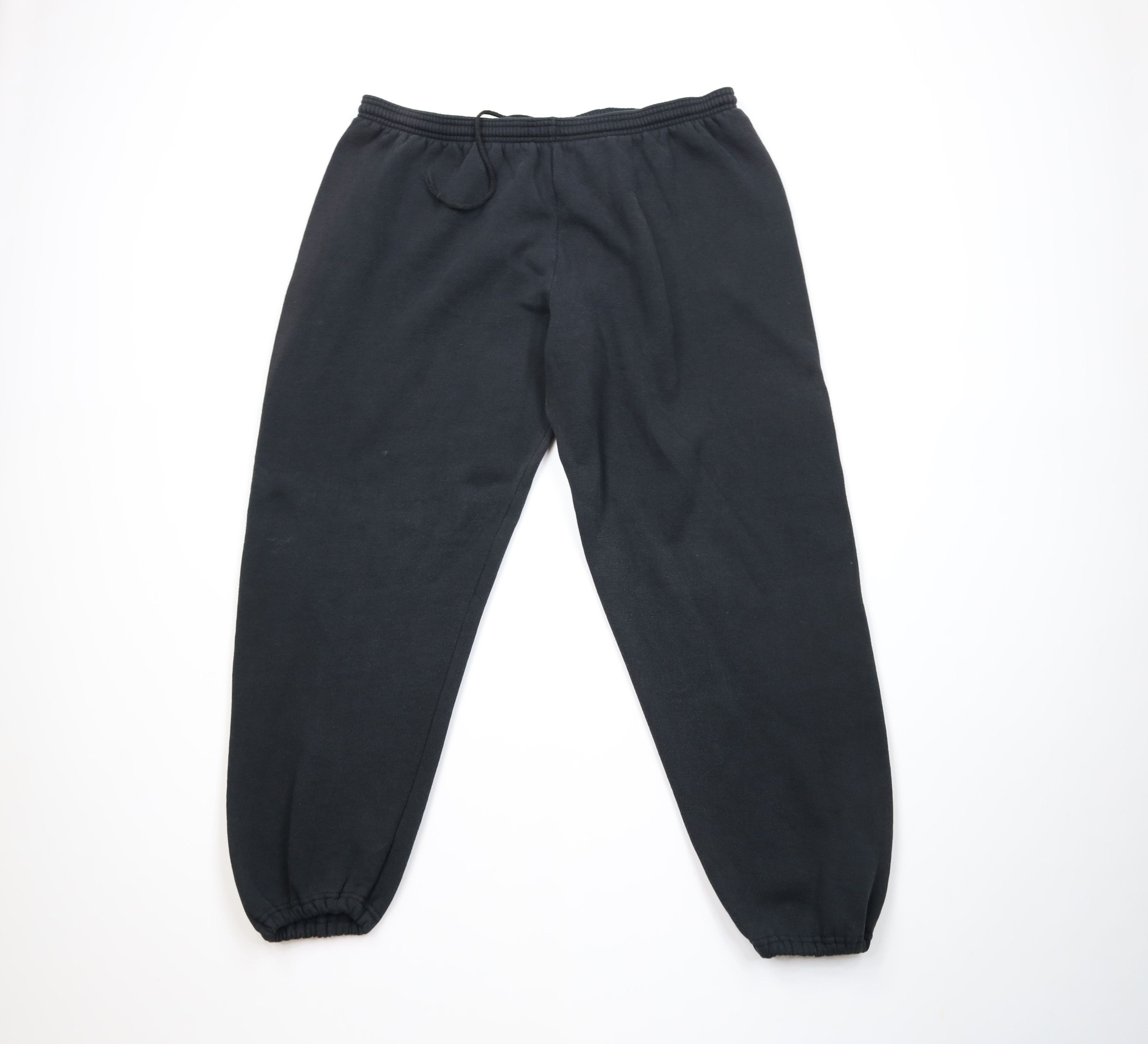Vintage Vintage 90s Streetwear Heavyweight Sweatpants Joggers USA Size US 38 / EU 54 - 1 Thumbnail