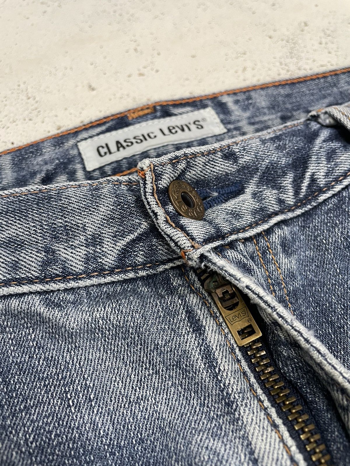 Levi's Levis 503 Classic Levi’s 00’s Production Distressed Denim Size US 37 - 13 Thumbnail