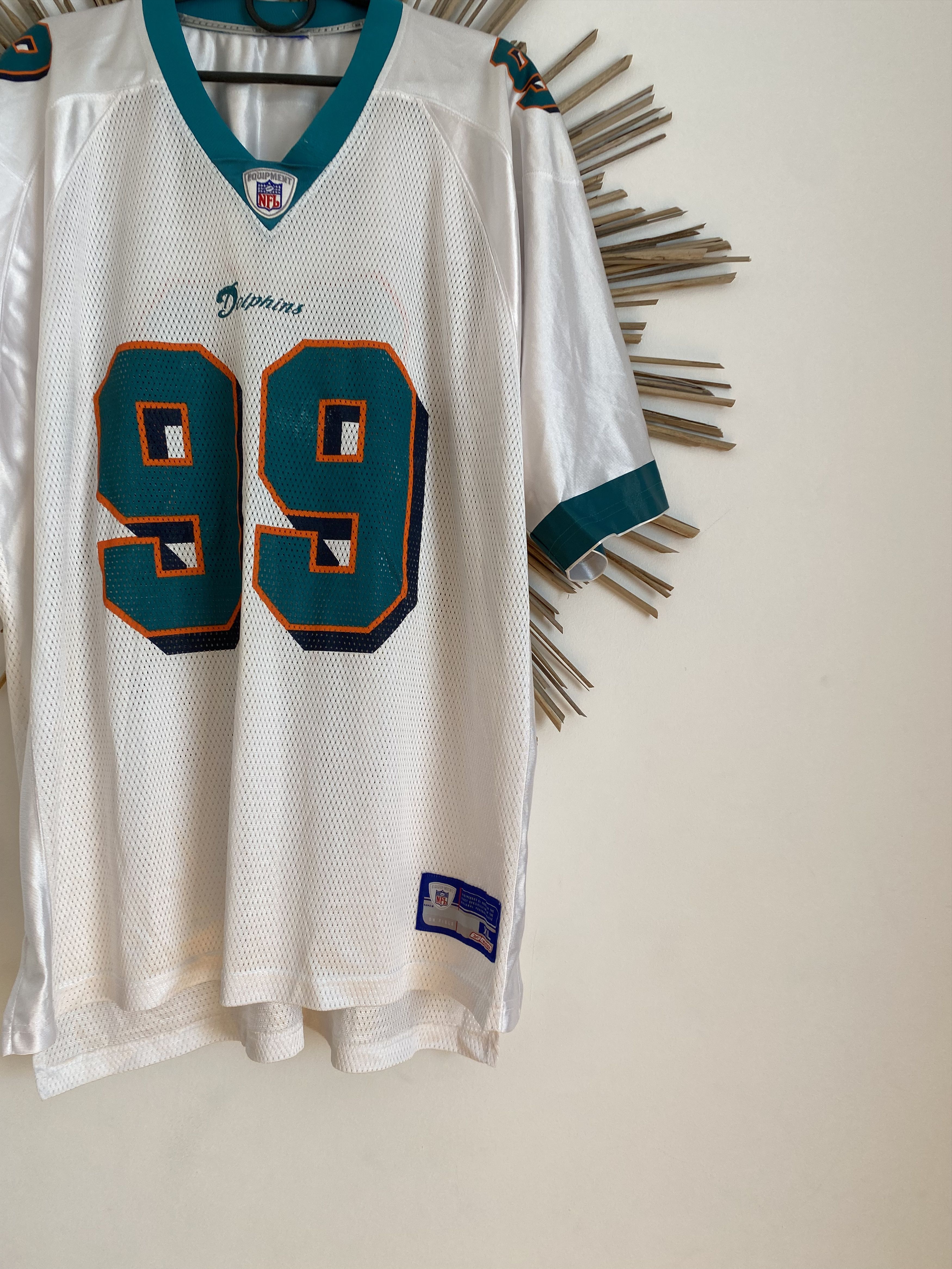 Reebok Miami Dolphins #99 taylor reebok nfl jersey Size US XL / EU 56 / 4 - 2 Thumbnail