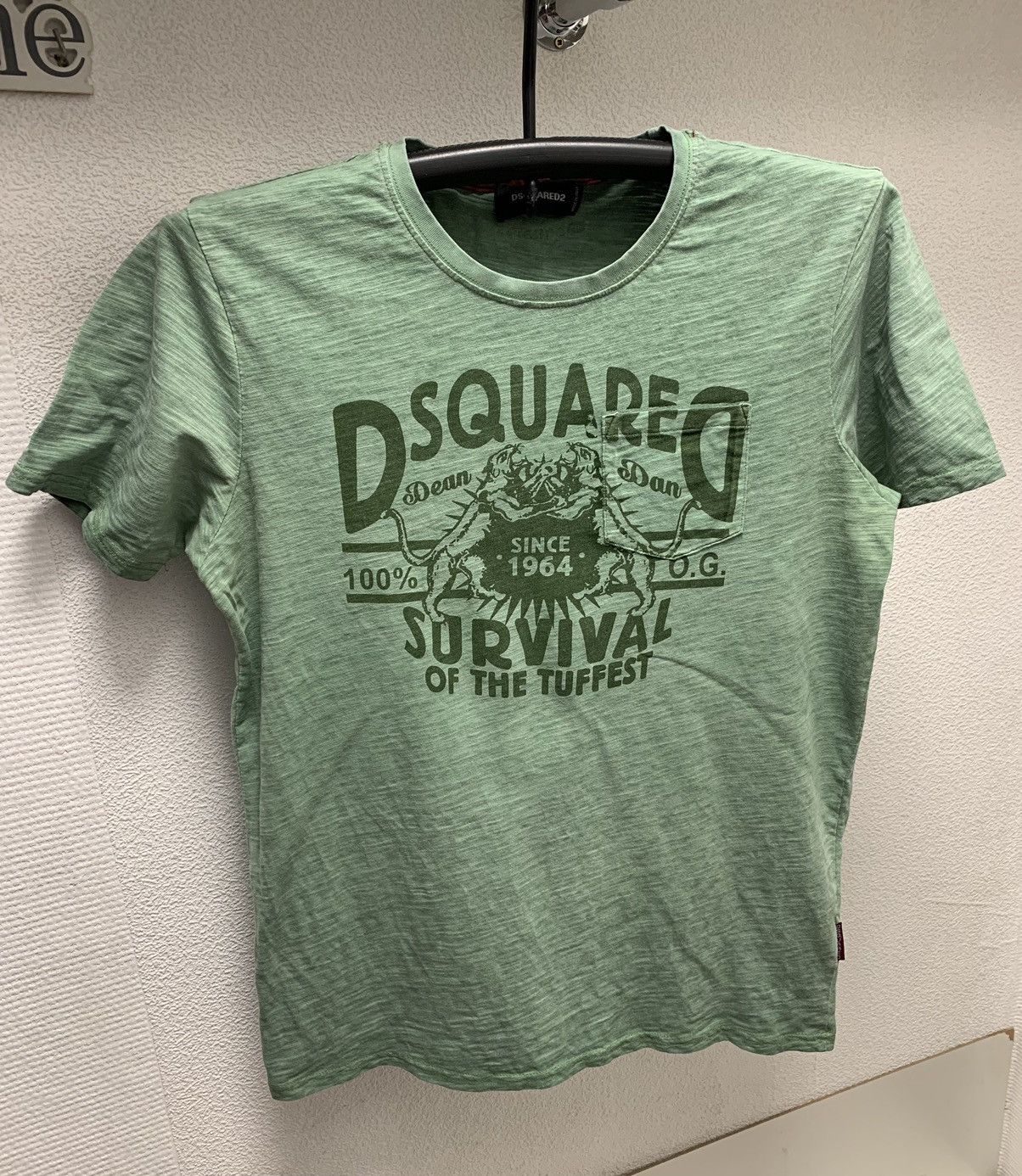Dsquared2 Dsquared green big logo t-shirt Xl sz dsquared2 Size US XL / EU 56 / 4 - 1 Thumbnail