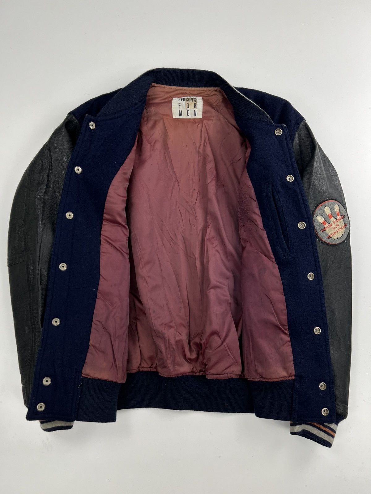 VINTAGE PERSON FOR MEN VARSITY JACKET