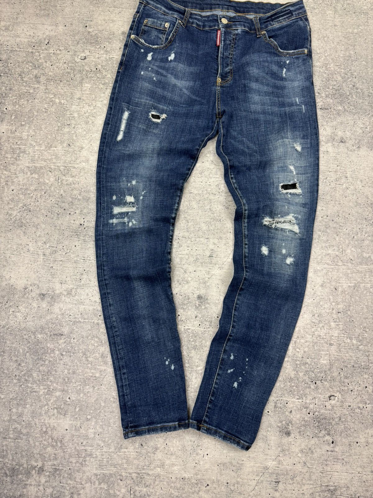 Dsquared2 Dsquared2 Casual Distressed Blue Jeans Pants Men Size 52 Size US 34 / EU 50 - 3 Thumbnail
