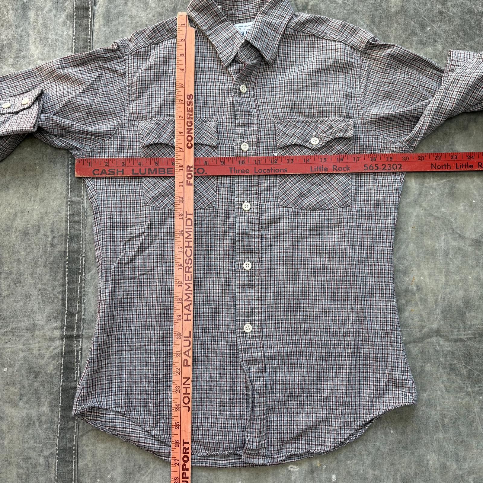 Levi's Vintage 80s Levi’s Olympics Plaid Long Sleeve Flannel Size US M / EU 48-50 / 2 - 4 Thumbnail