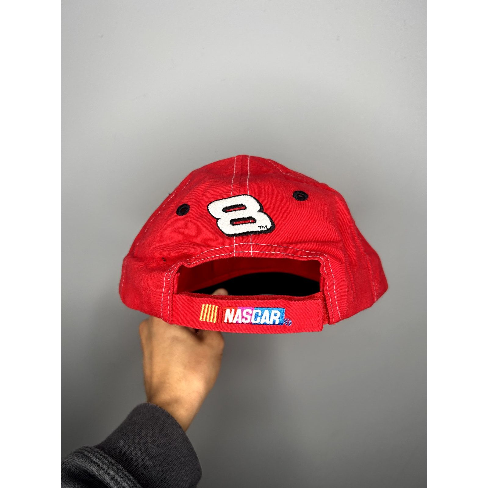 NASCAR × Vintage Vintage Nascar Racing Dale Earnhardt Budweiser Beer Hat Size ONE SIZE - 3 Thumbnail