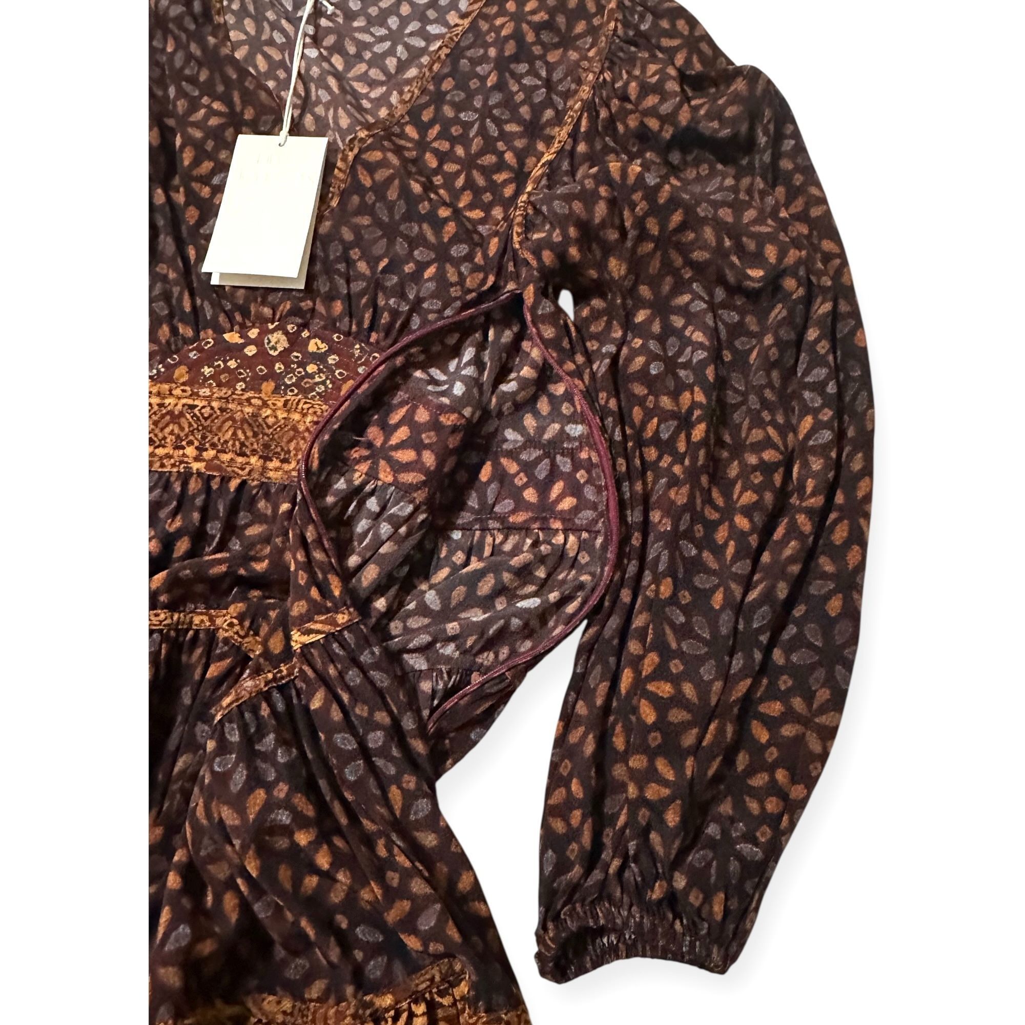 Ulla Johnson Ulla Johnson Hayana Dress in Agate, Size 2, NWT, 100% Silk Size XS / US 0-2 / IT 36-38 - 10 Thumbnail