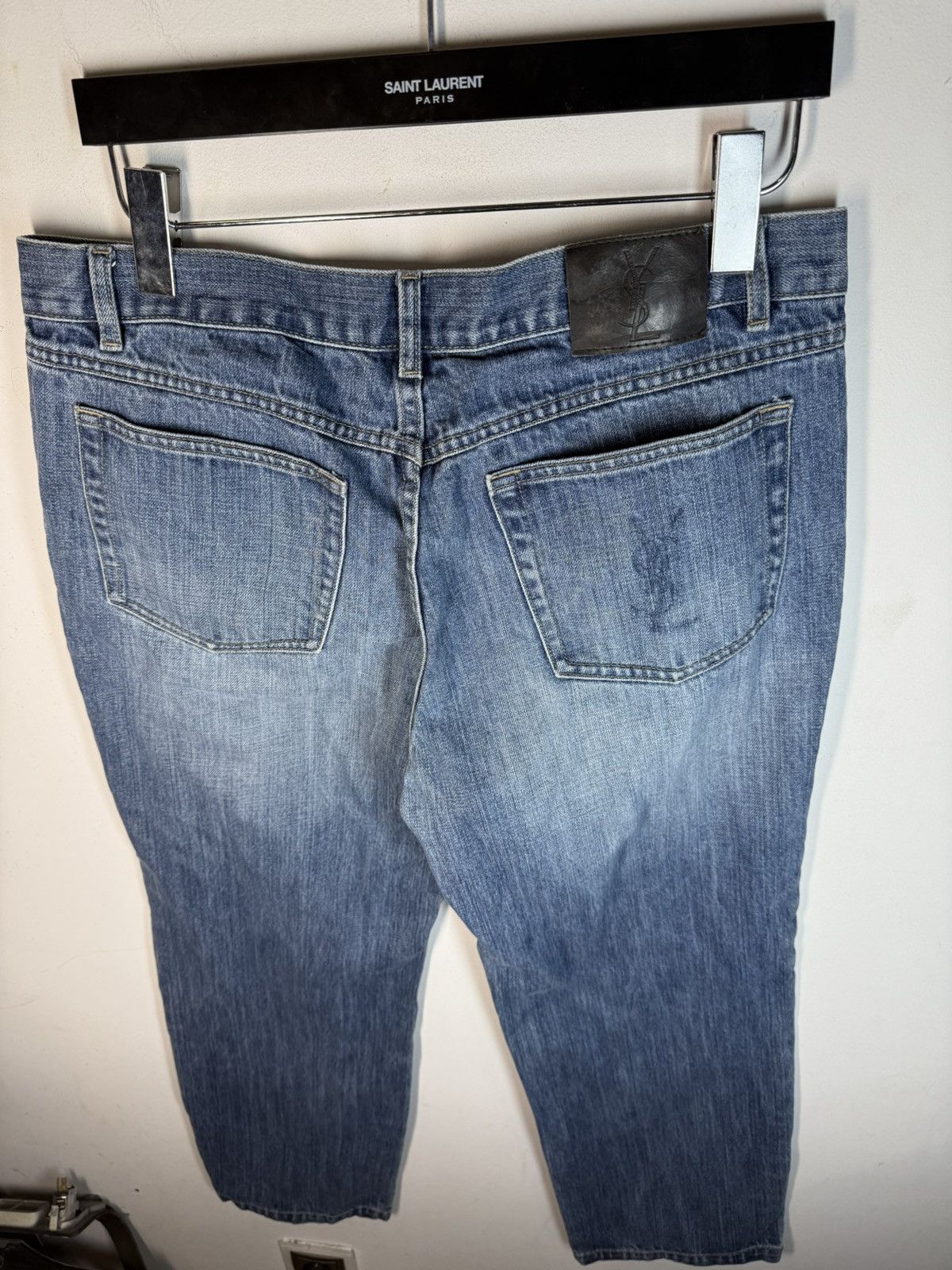 Yves Saint Laurent 36x32 YSL Jeans Denim Pants Size US 36 / EU 52 - 18 Thumbnail