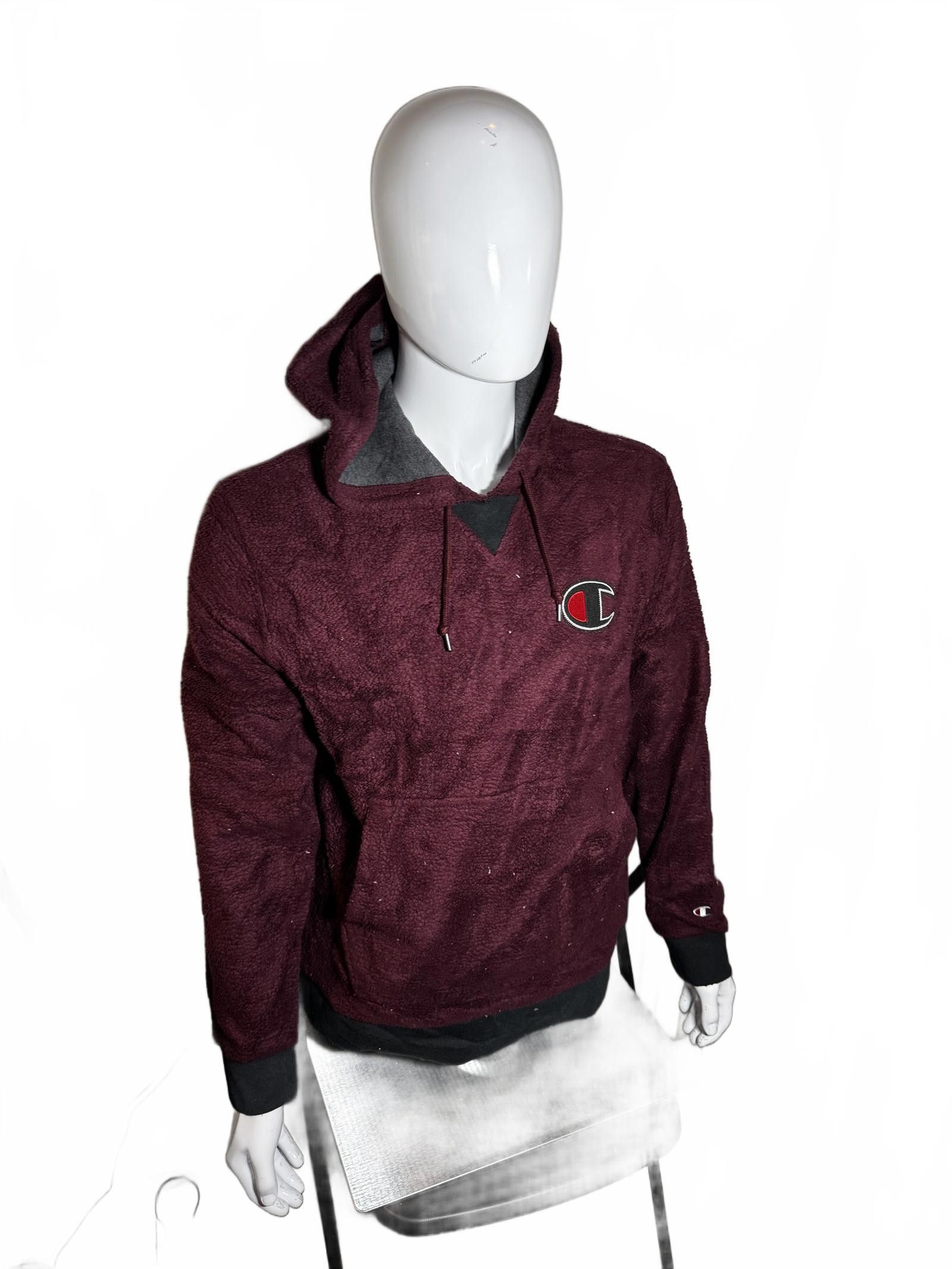 Champion Champion Burgundy Pullover Hoodie Size US M / EU 48-50 / 2 - 3 Thumbnail