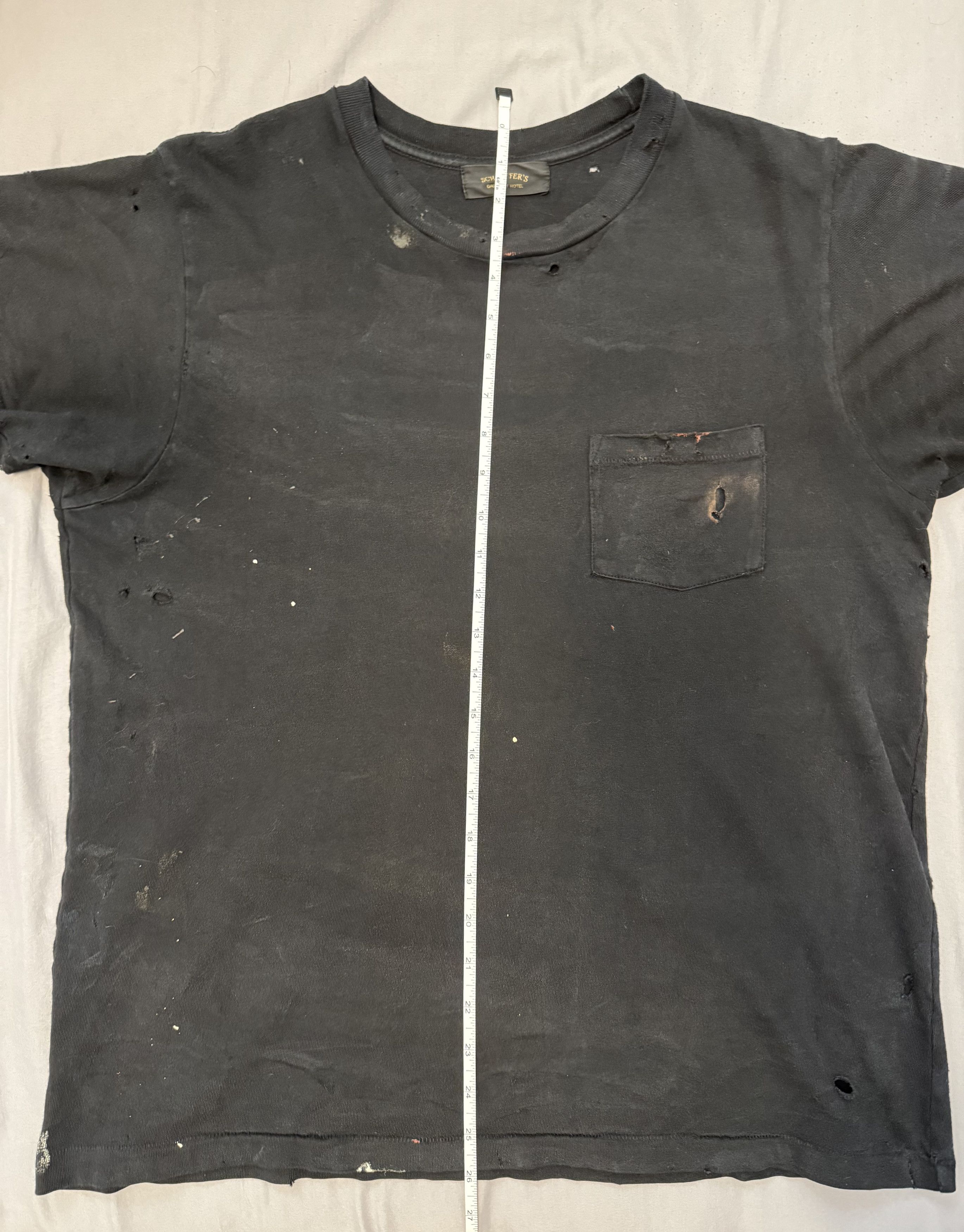 Schaeffers Garment Hotel Schaeffer's Garment Hotel Hand Aged & Distressed Artist Tee Size US L / EU 52-54 / 3 - 13 Thumbnail